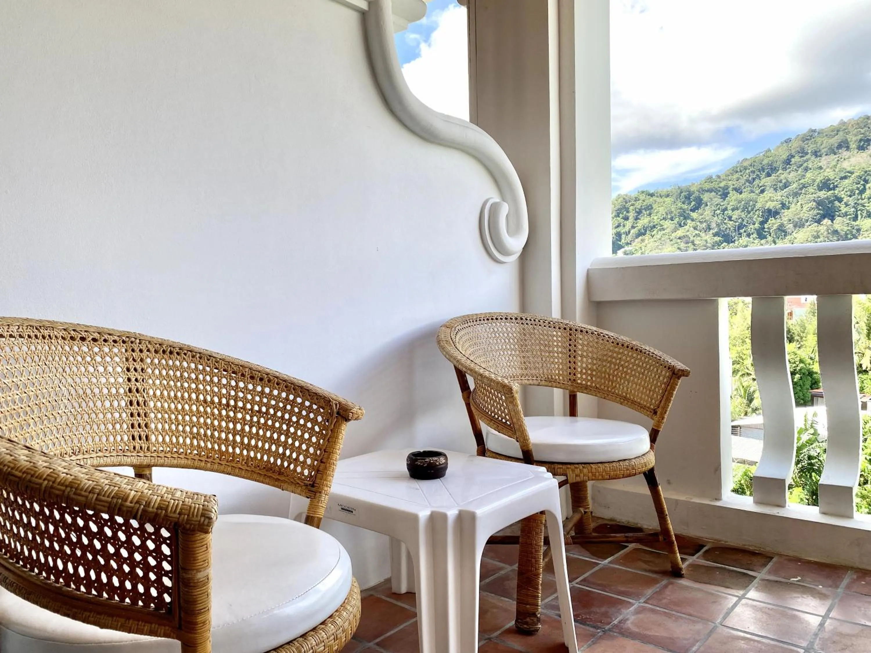 Patio in H.R.K.Resort