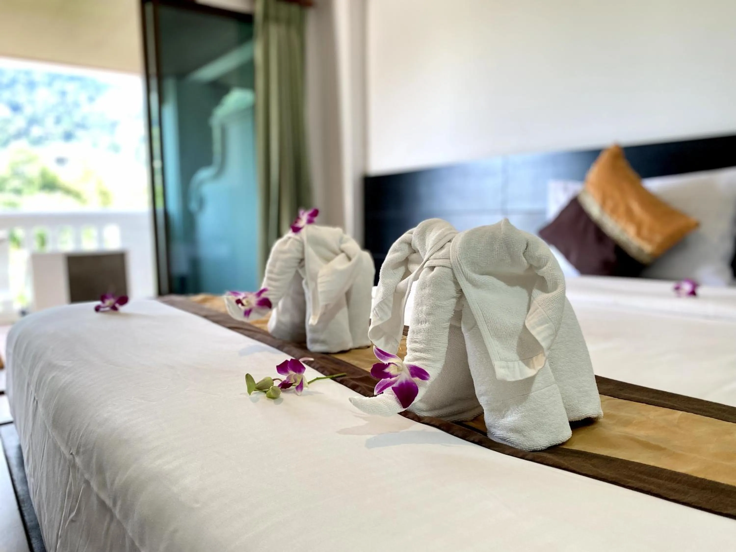 Bedroom in H.R.K.Resort