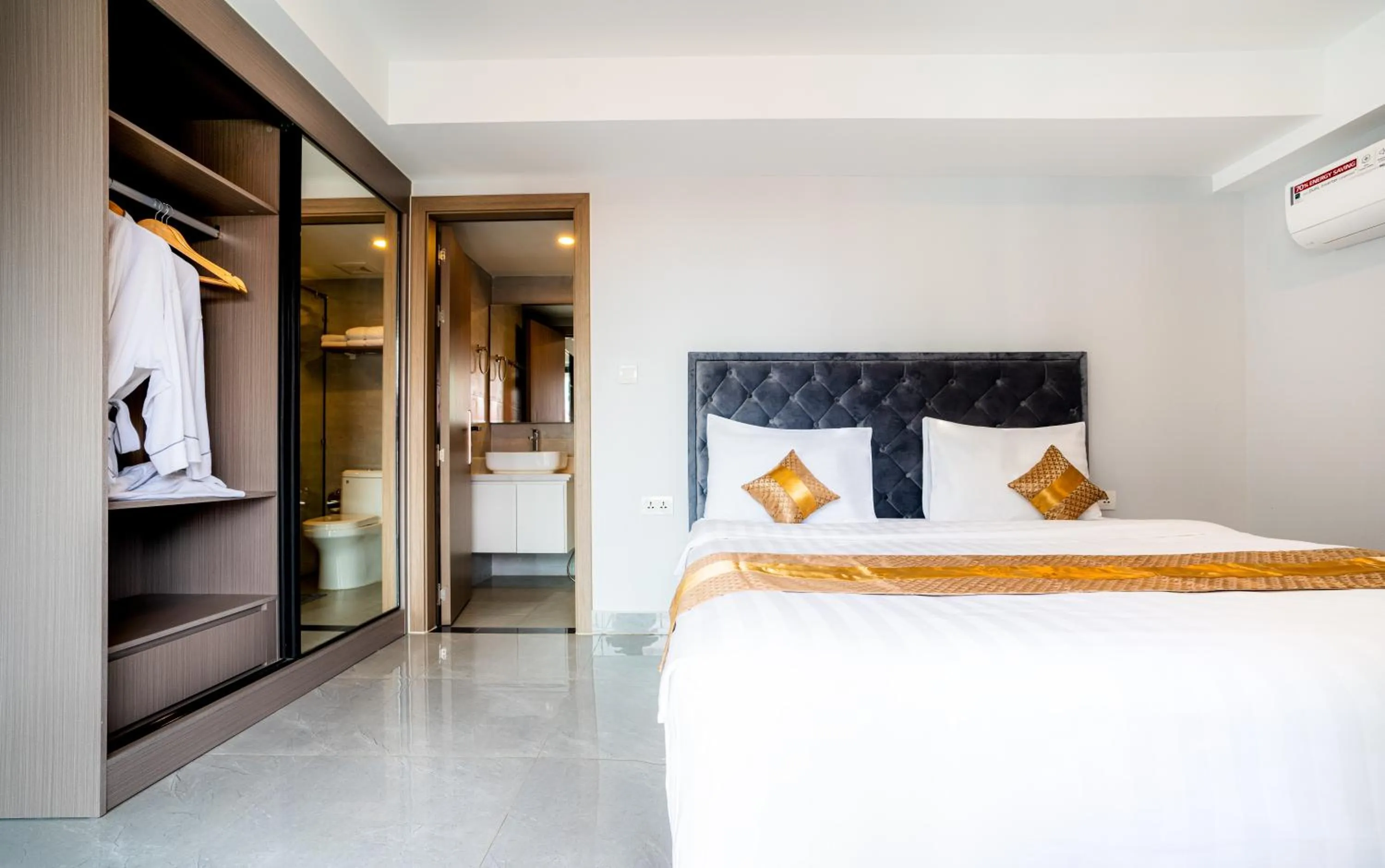 Bedroom, Bed in Parc21 Luxury Boutique Hotel