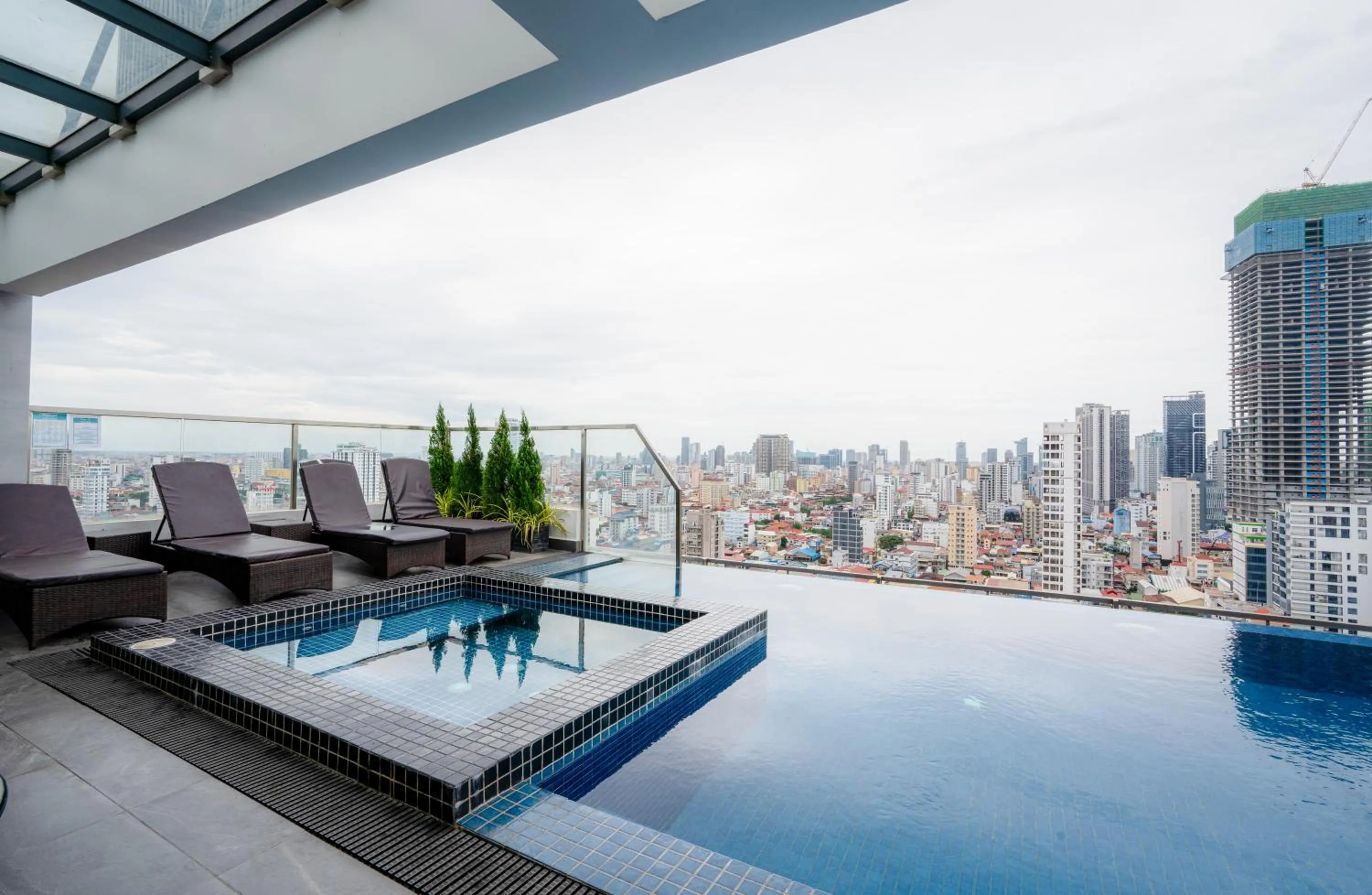 Hot Tub in Parc21 Luxury Boutique Hotel