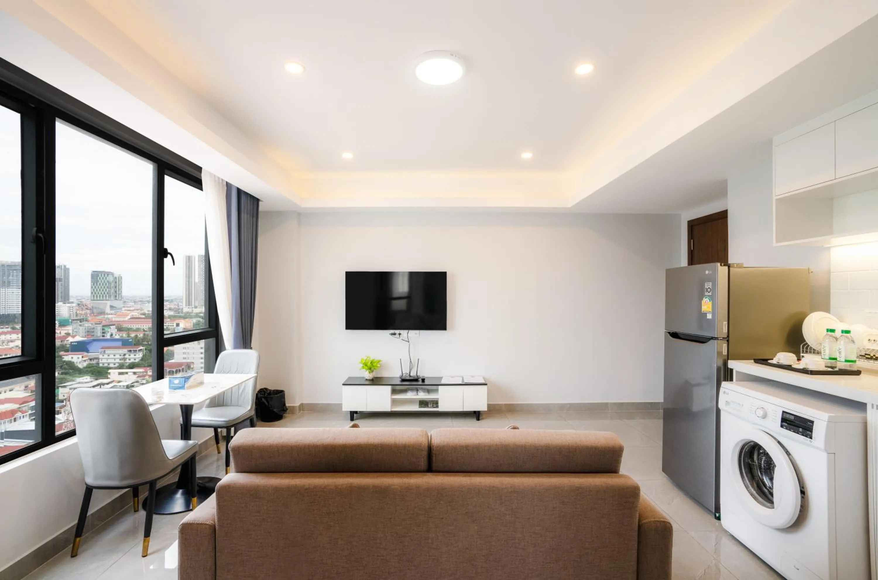 Living room in Parc21 Luxury Boutique Hotel