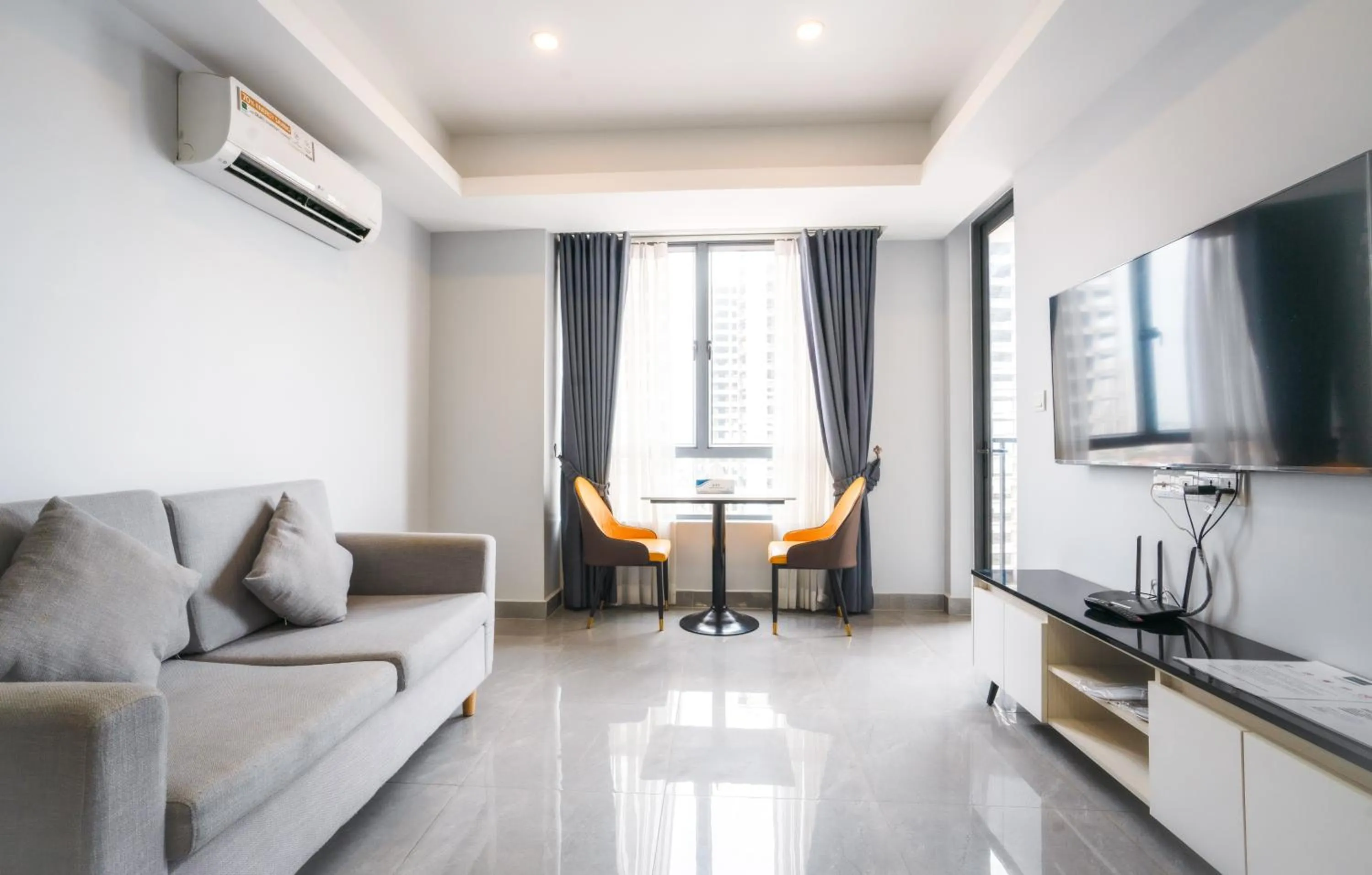 Living room in Parc21 Luxury Boutique Hotel