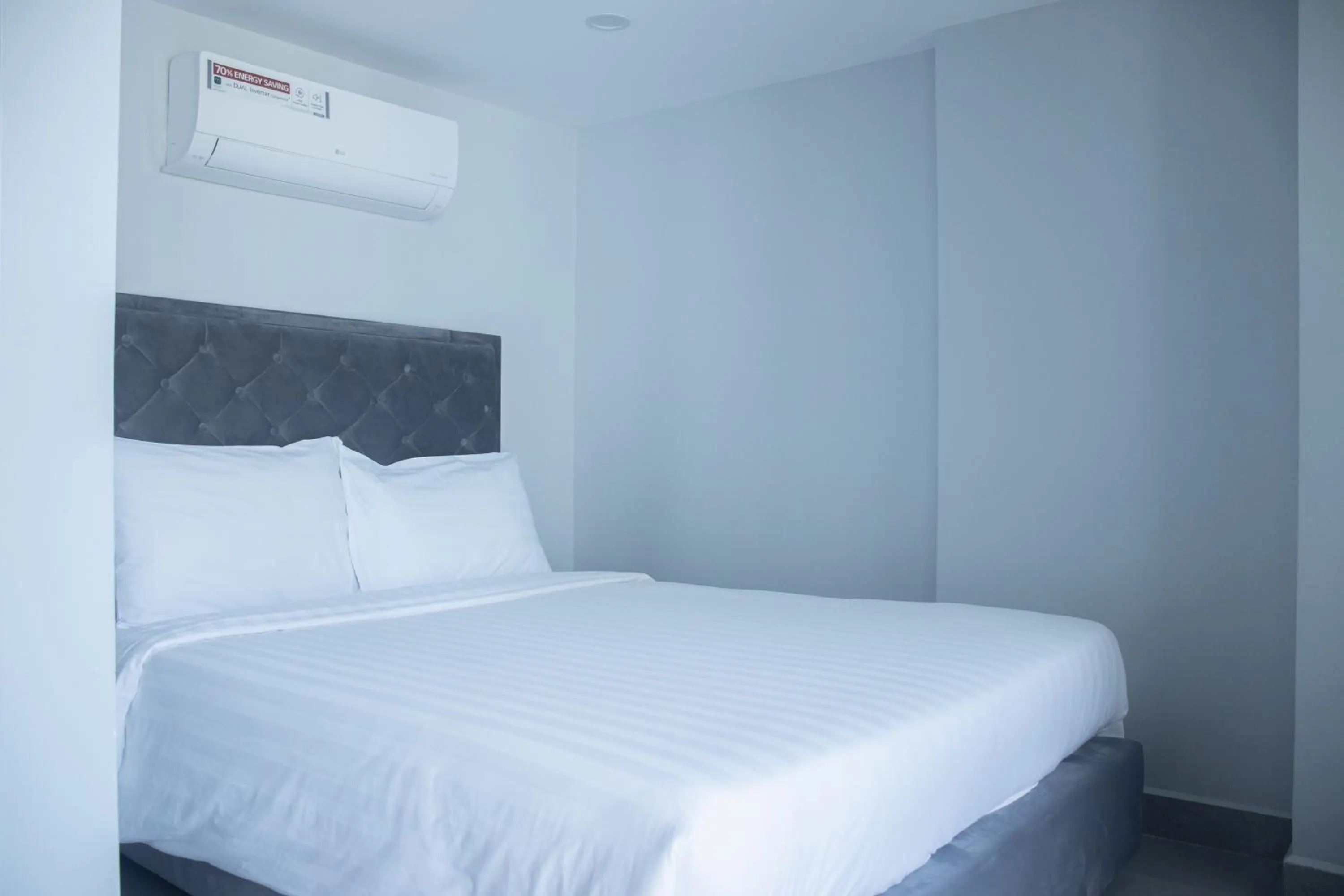 Bed in Parc21 Luxury Boutique Hotel