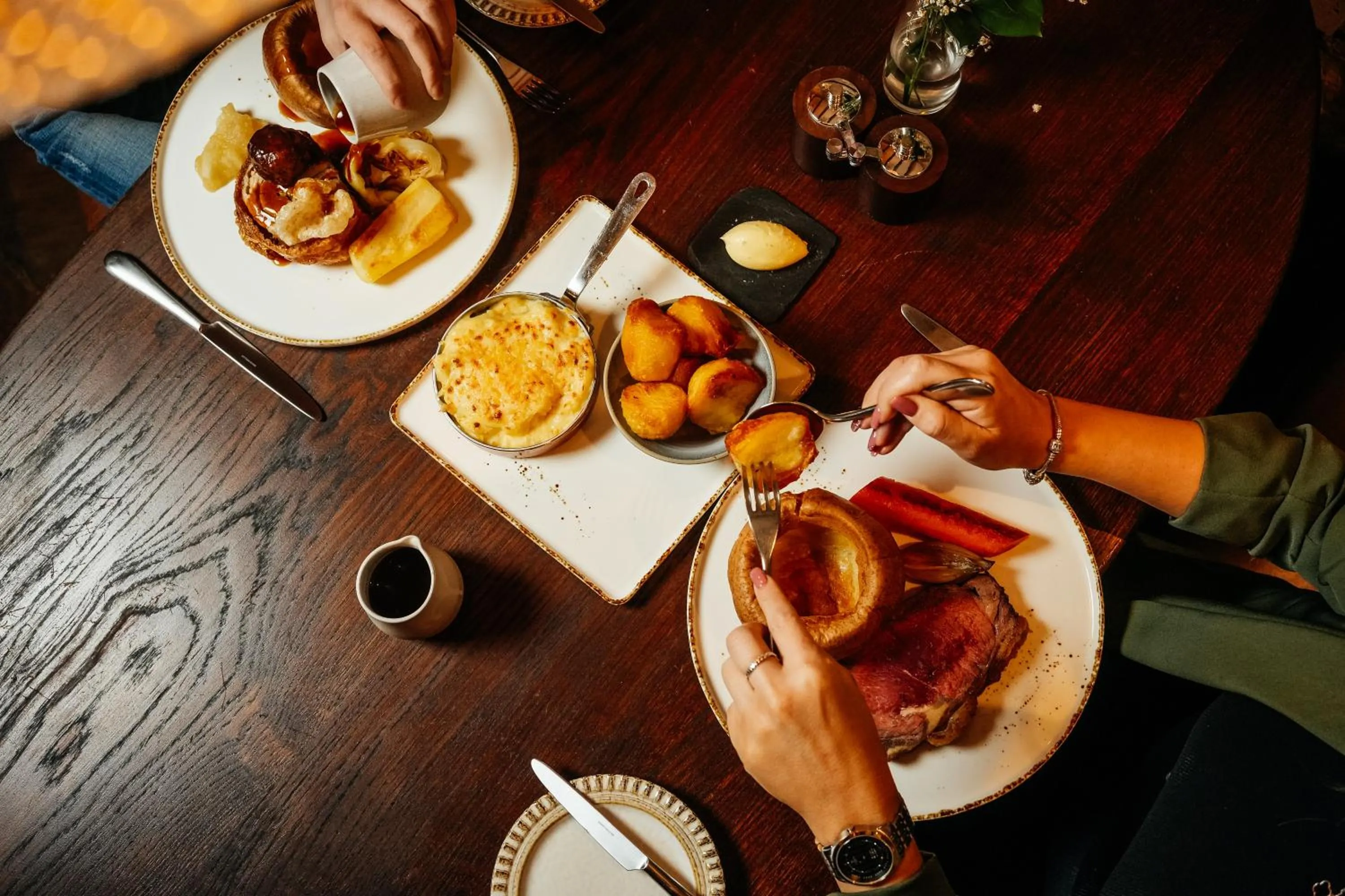 Food in The Peacock at Rowsley
