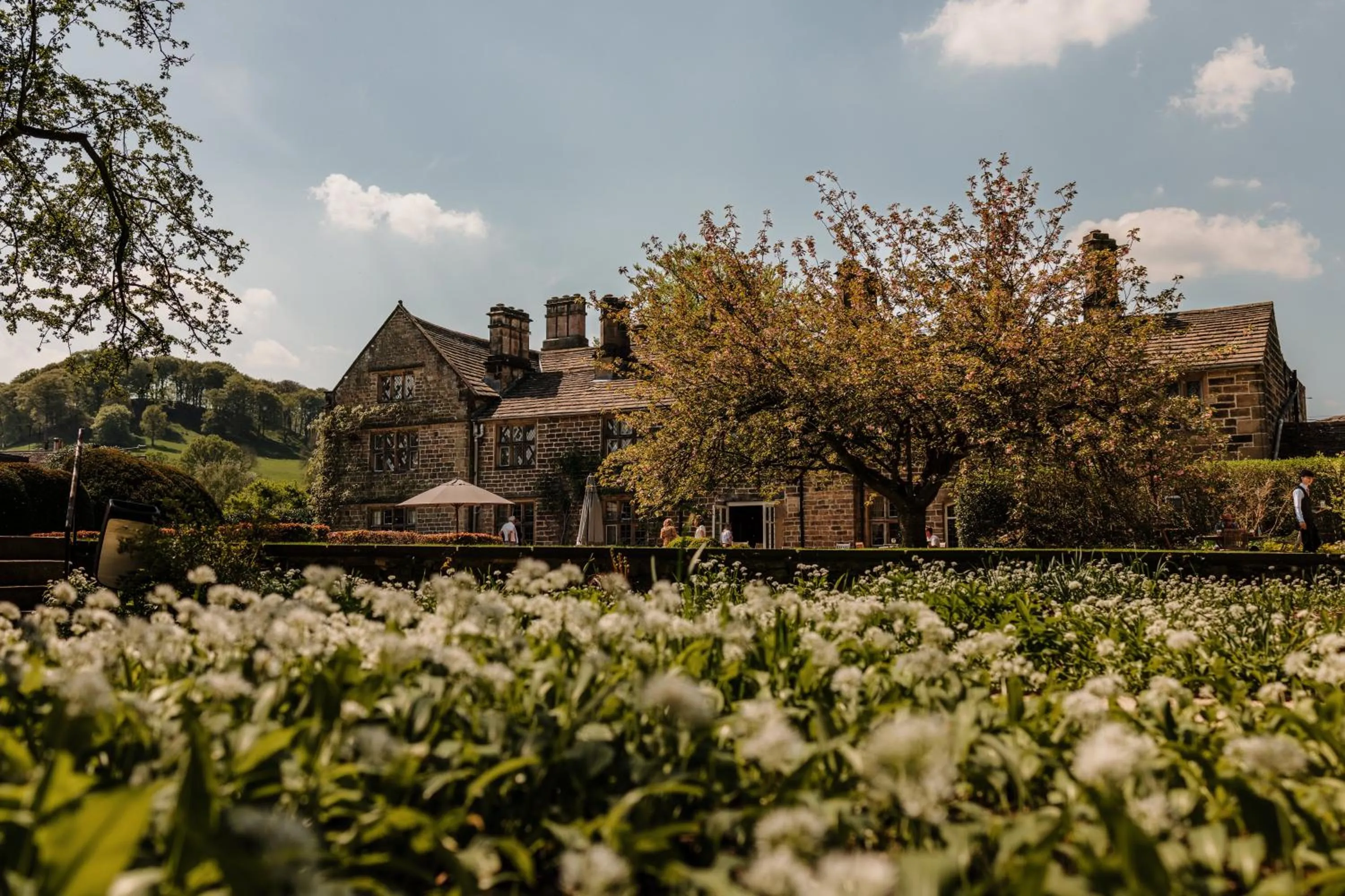Garden in The Peacock at Rowsley