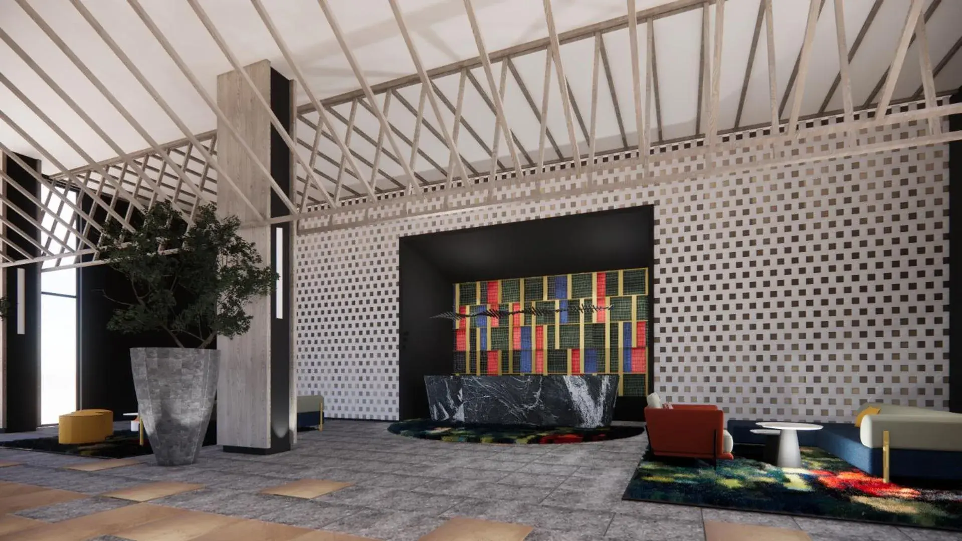 Lobby or reception in Aston Serang Hotel & Convention Center Lobby or reception in Aston Serang Hotel & Convention Center