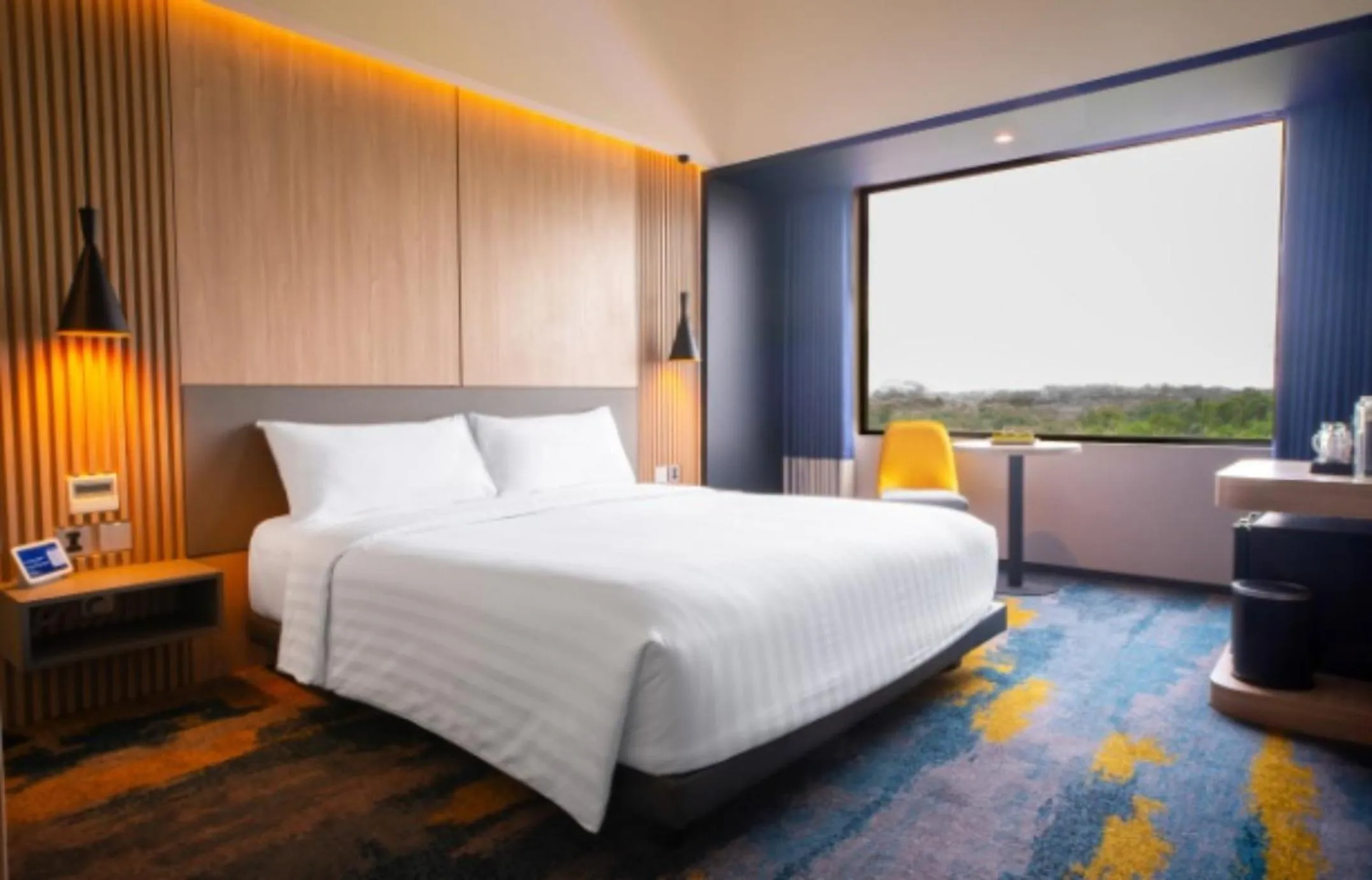 Bed in Aston Serang Hotel & Convention Center