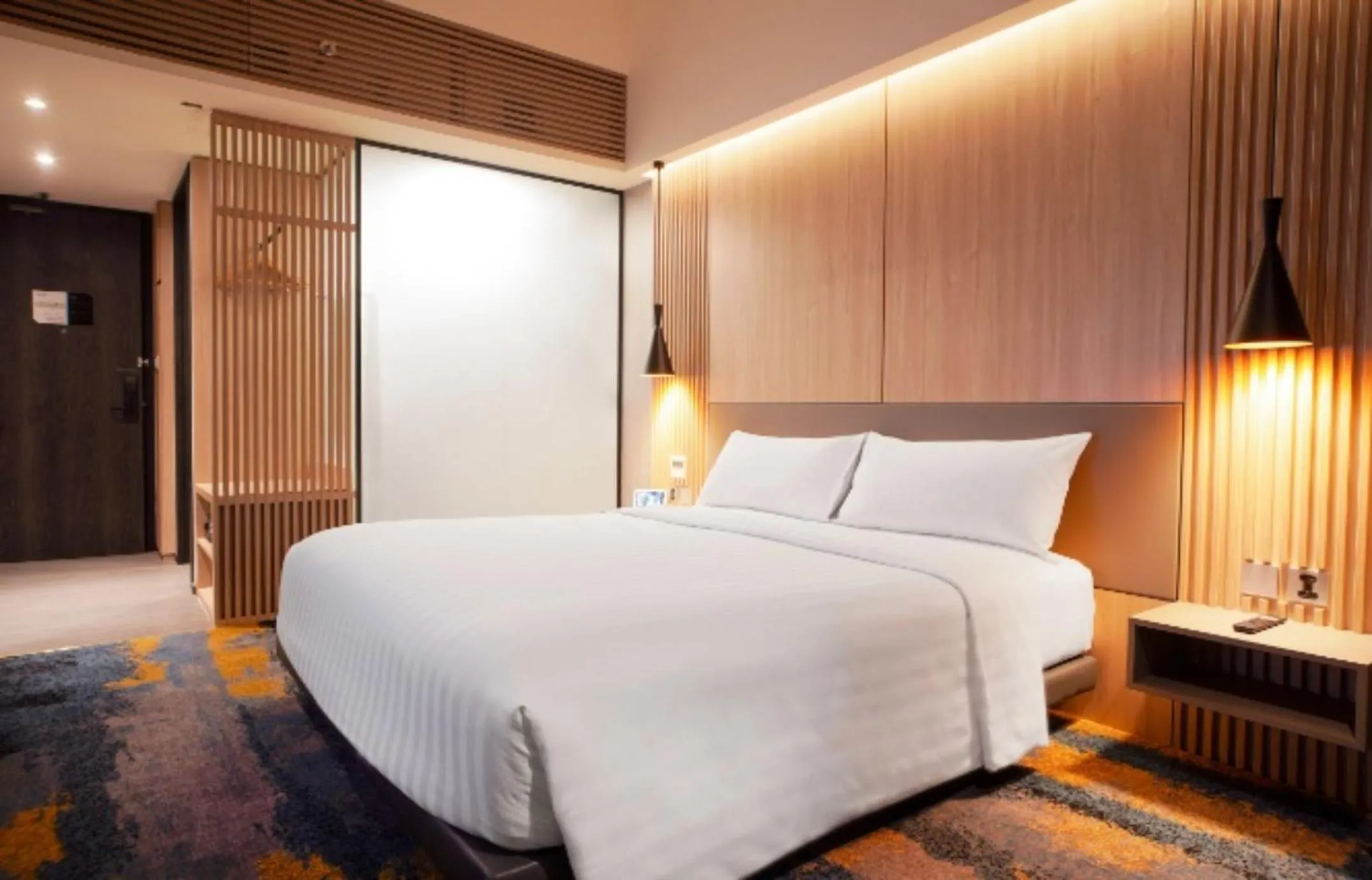 Bed in Aston Serang Hotel & Convention Center