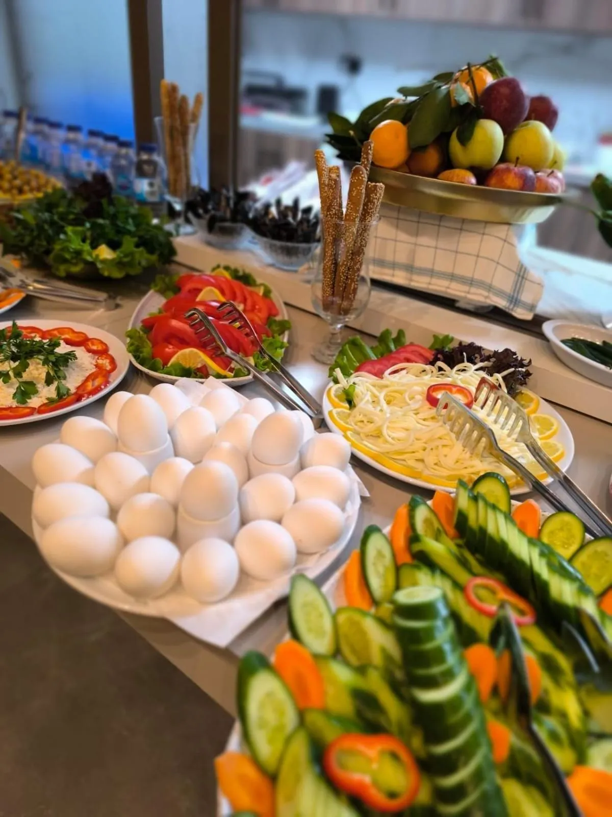 Buffet breakfast in Zenia Hotel