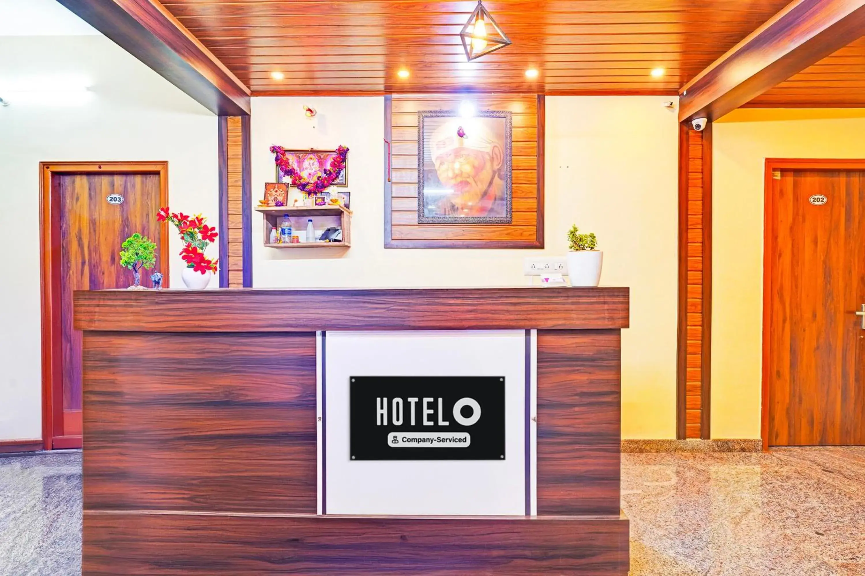 Lobby or reception in Super Hotel O Srigandhakavalu formerly Chamundeshwari Lodging Lobby or reception in Super Hotel O Srigandhakavalu formerly Chamundeshwari Lodging