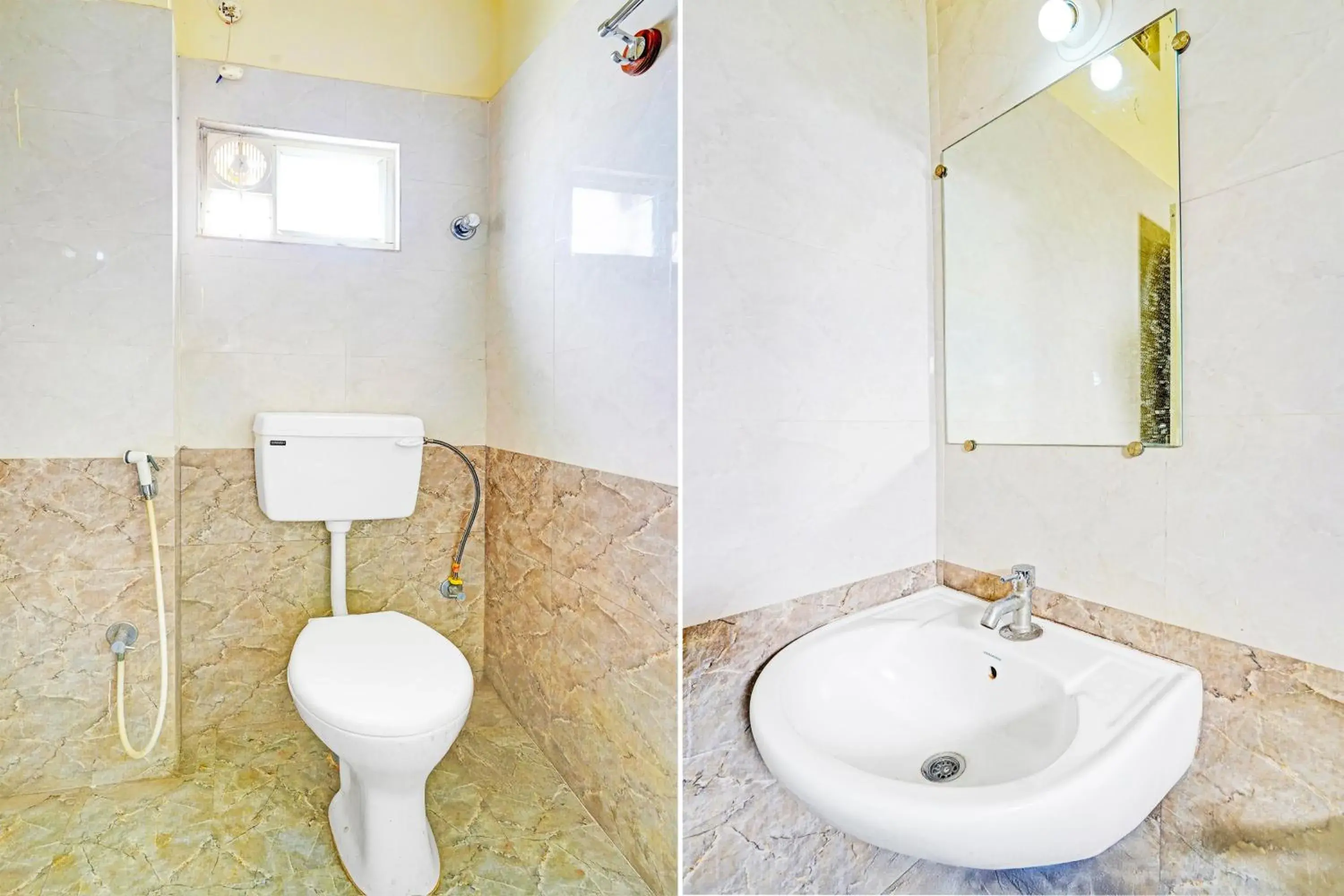 Bathroom in Super Hotel O Srigandhakavalu formerly Chamundeshwari Lodging Bathroom in Super Hotel O Srigandhakavalu formerly Chamundeshwari Lodging