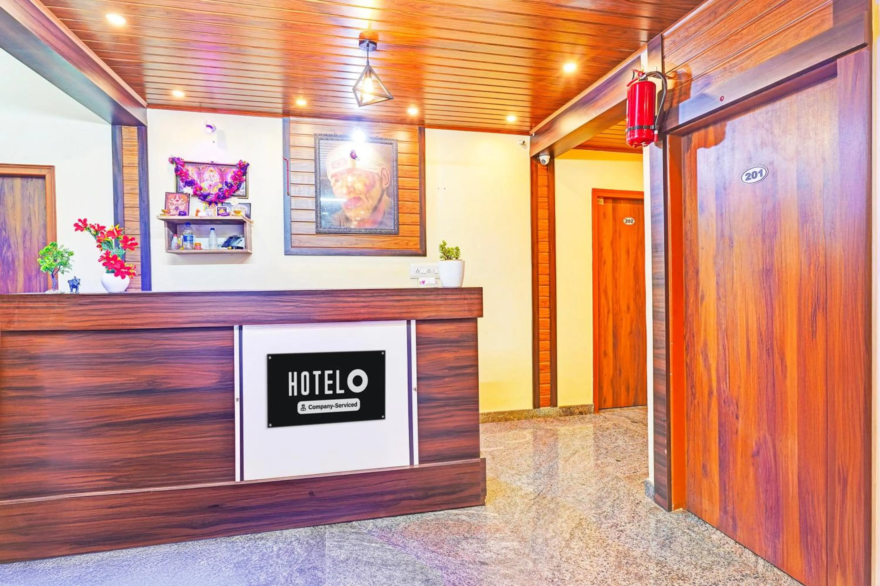 Lobby or reception in Super Hotel O Srigandhakavalu formerly Chamundeshwari Lodging