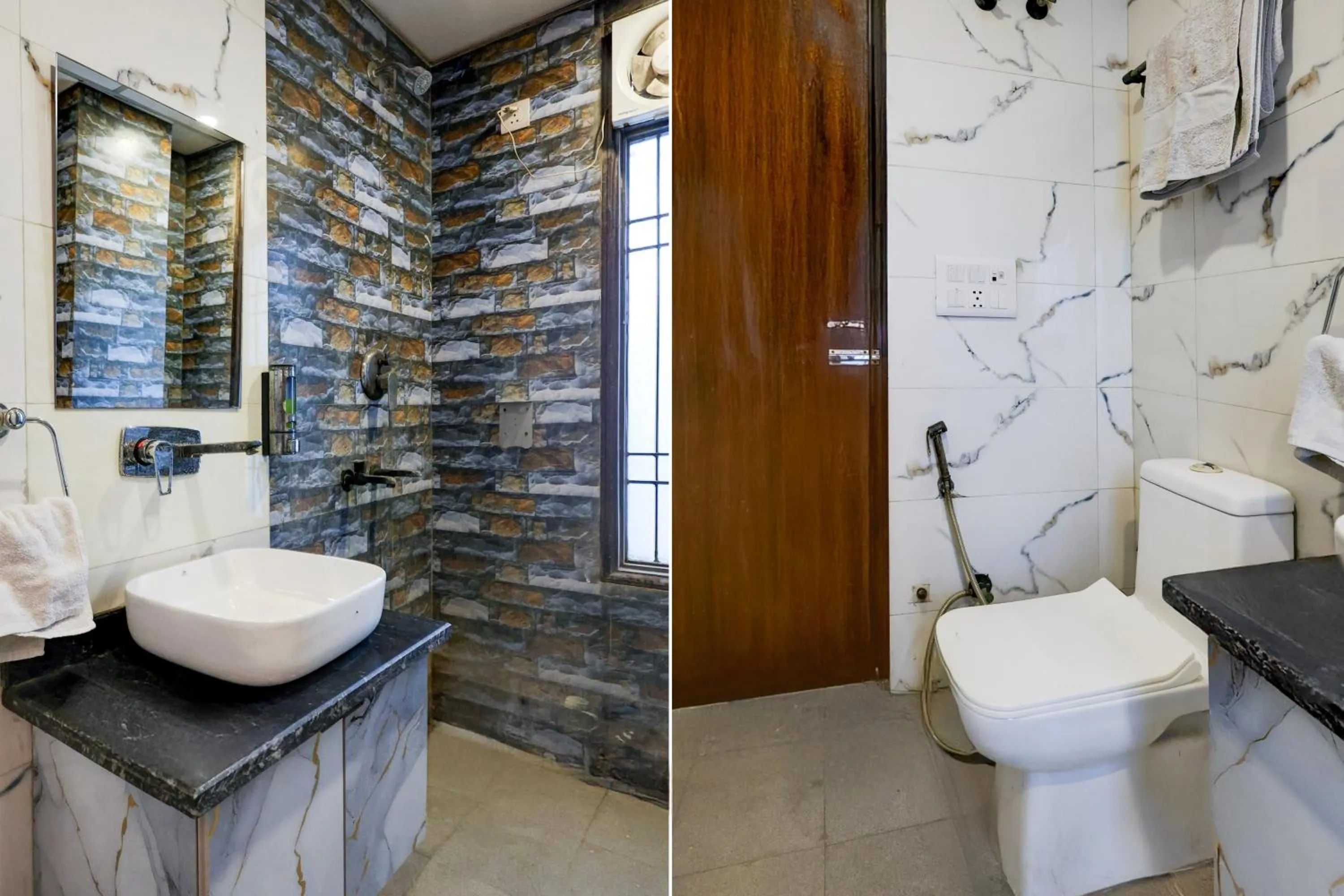 Bathroom in Super Hotel O Alipur Narela