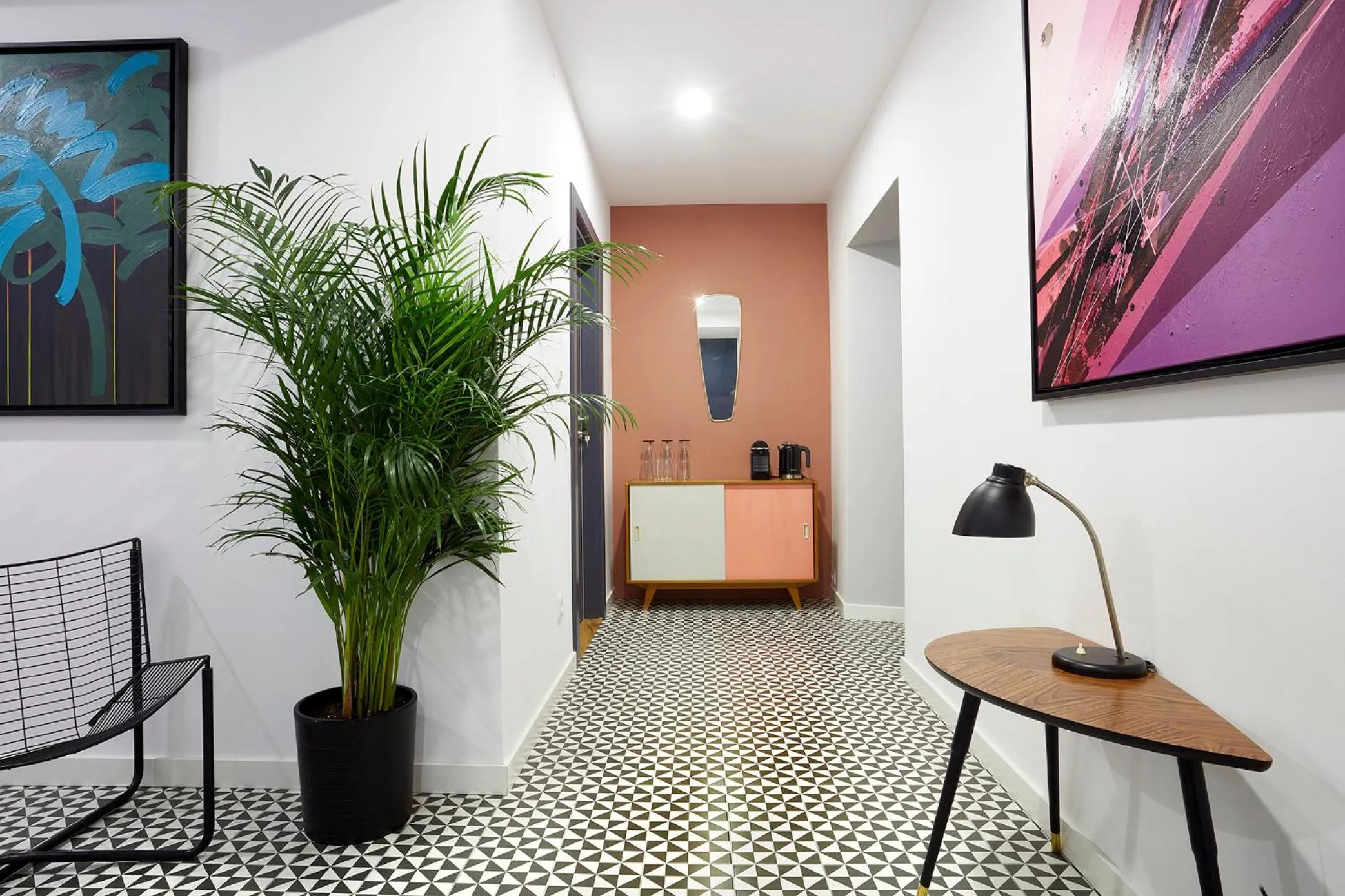 Area and facilities in Bez Kantów Art Rooms