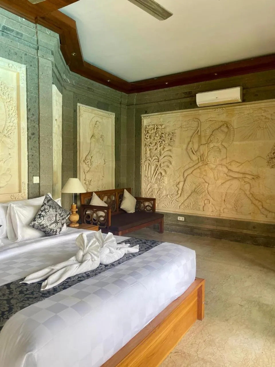 Bedroom, Bed in Arbathu Villa Ubud