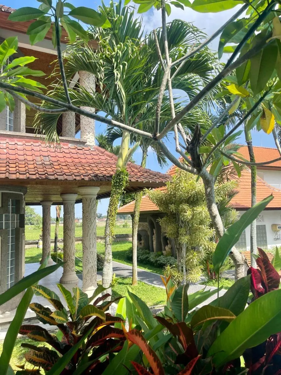 Garden in Arbathu Villa Ubud