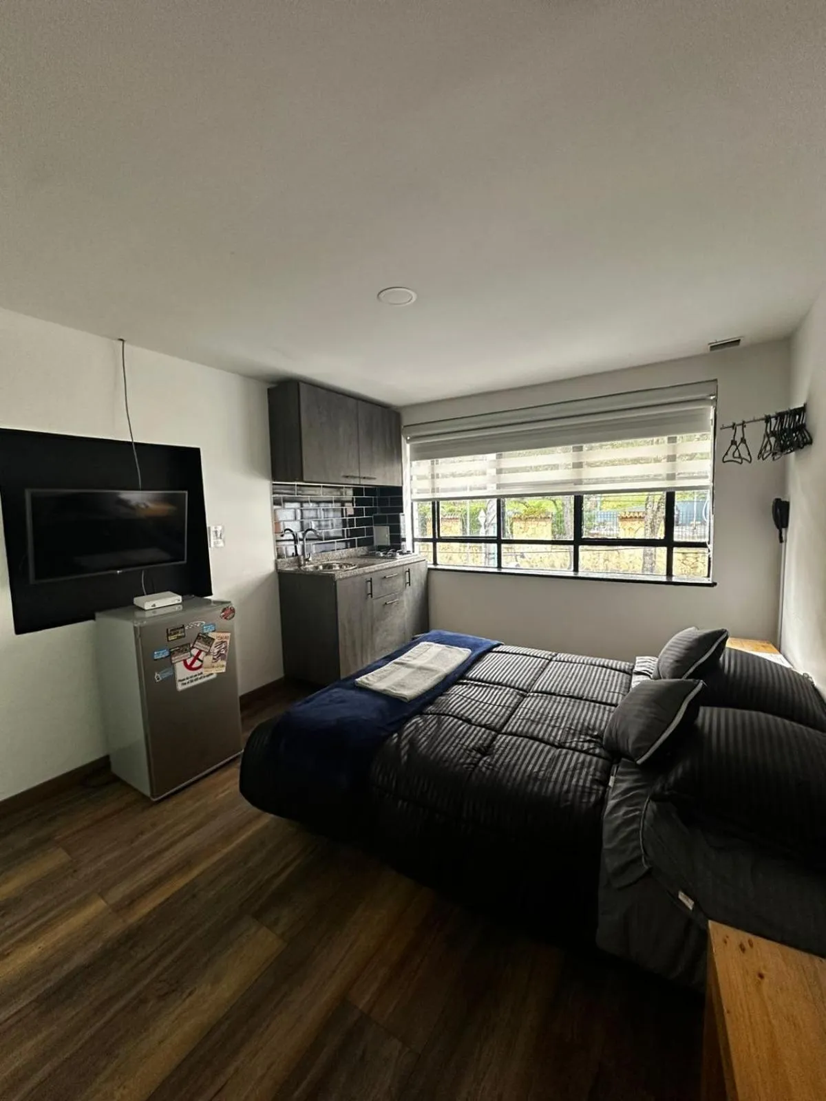 Bed in Alojamiento Mosaic House