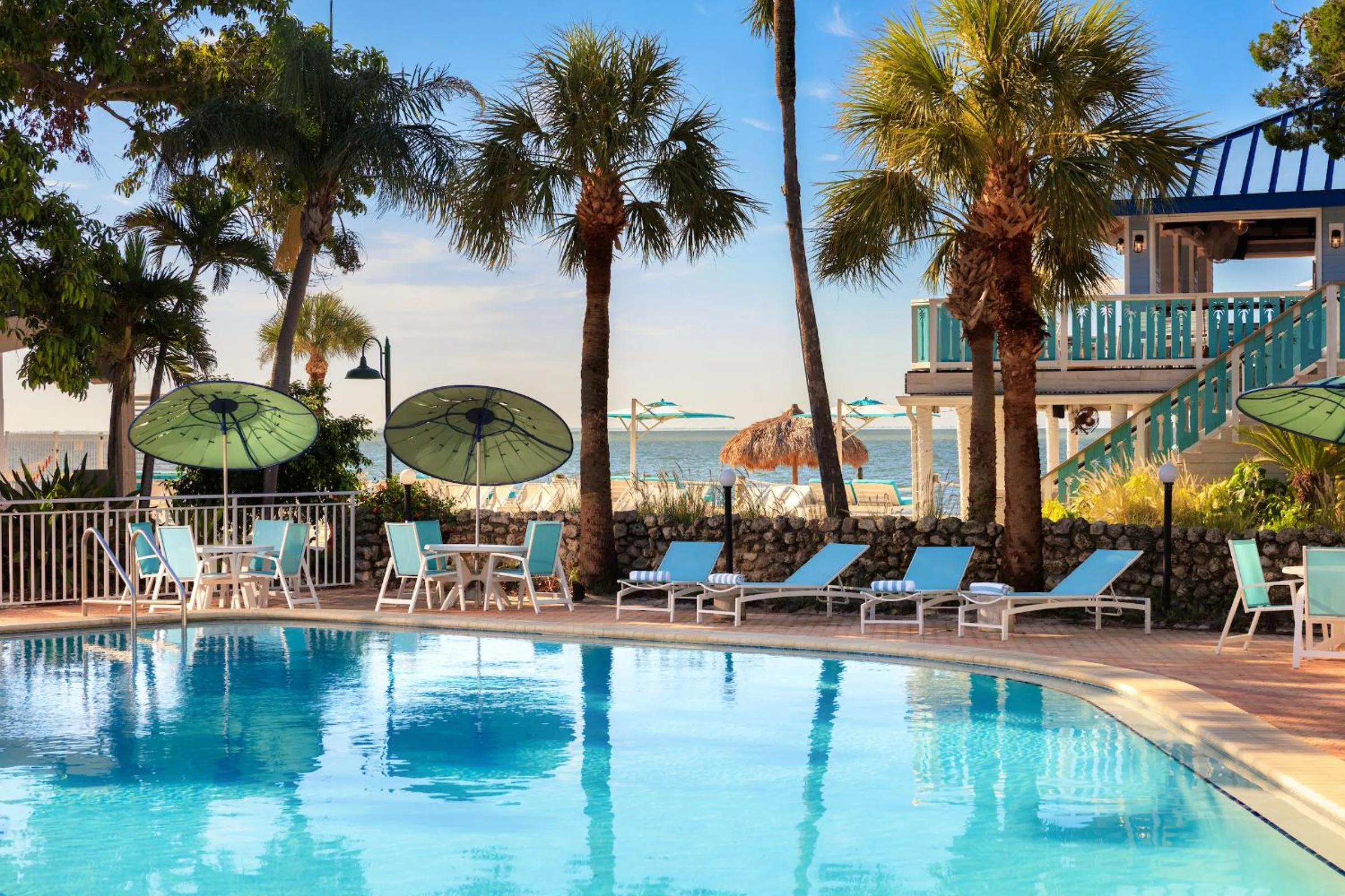 Swimming pool in SkyBeach Resort