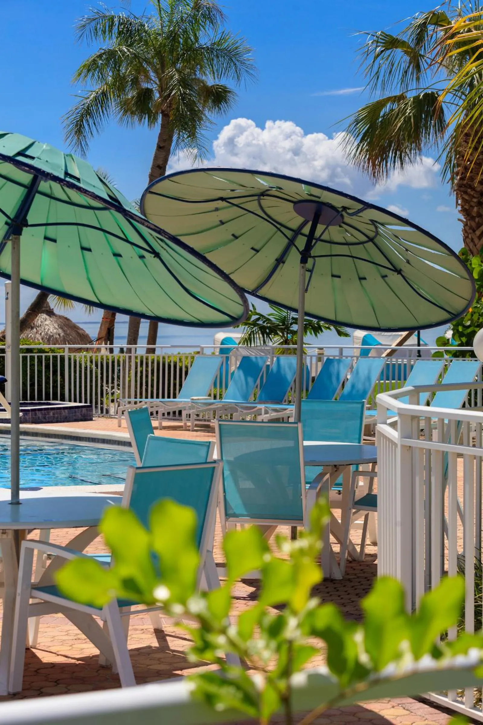 Swimming pool in SkyBeach Resort