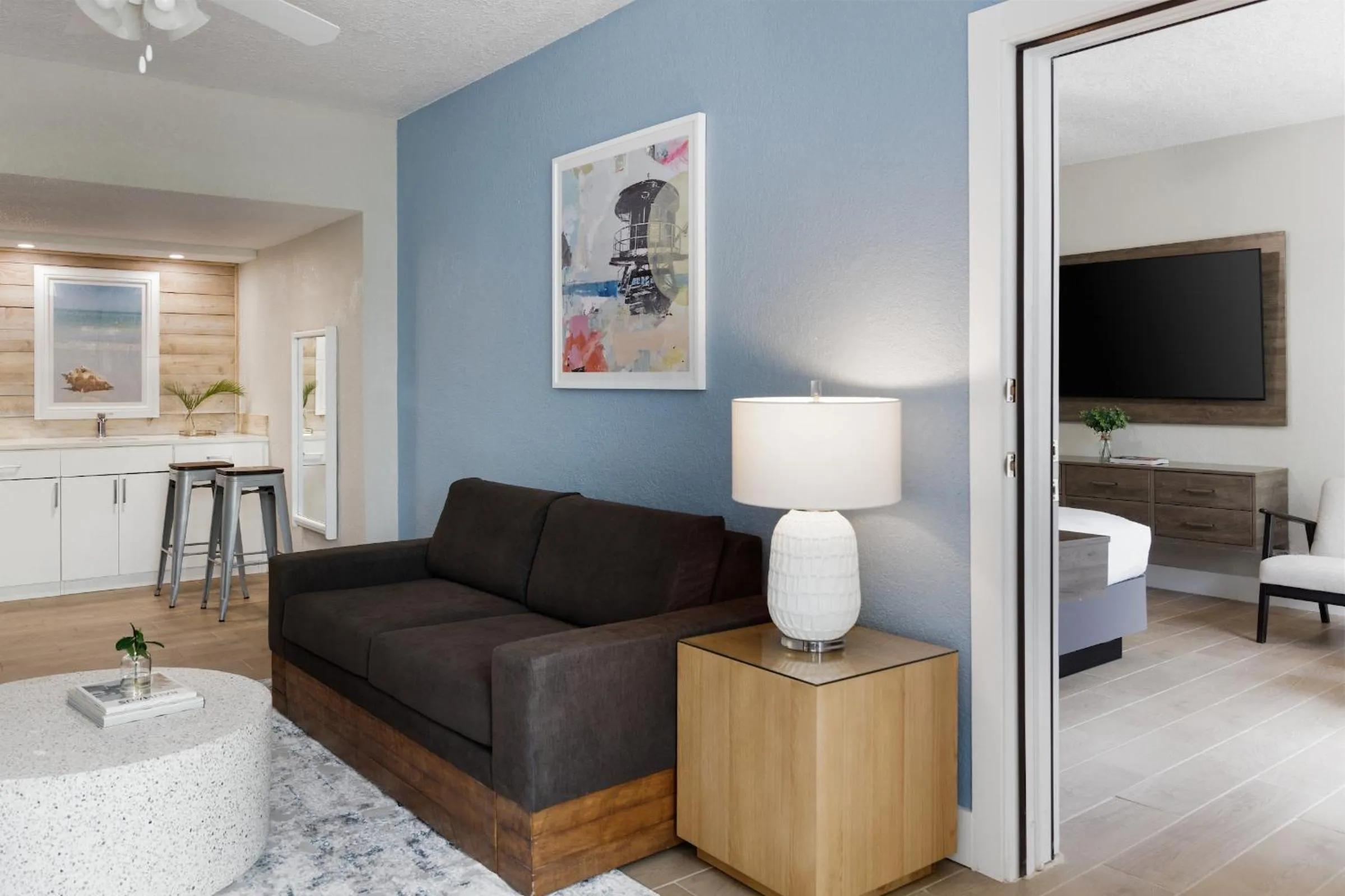 Living room in SkyBeach Resort