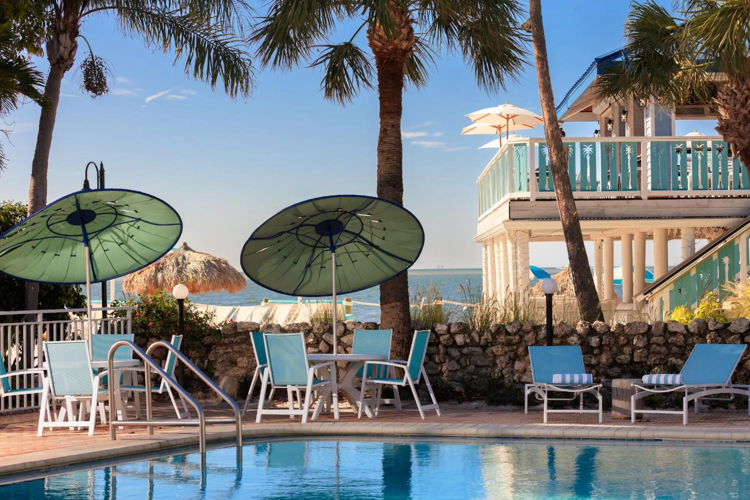 Swimming pool in SkyBeach Resort