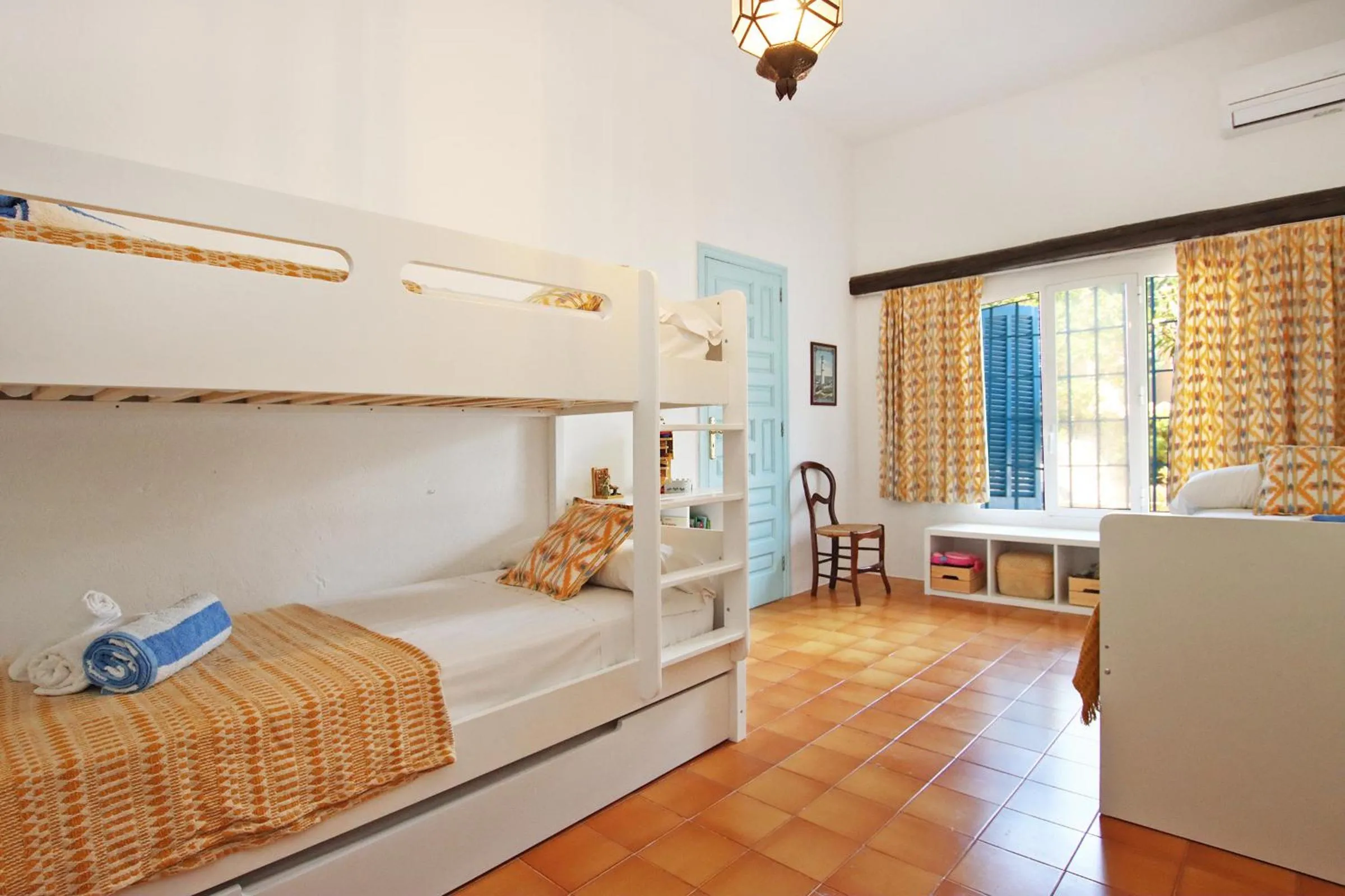 Bed in Villa Can Milana by Slow Villas