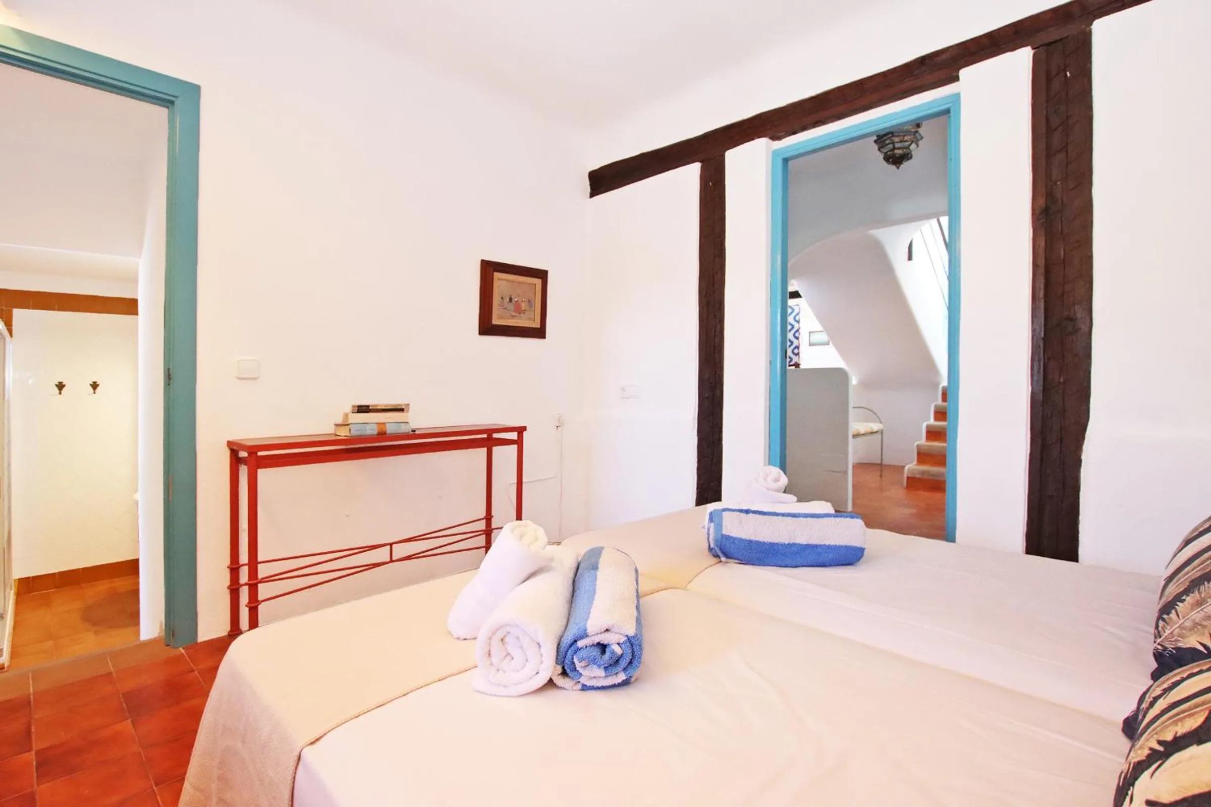 Bed in Villa Can Milana by Slow Villas