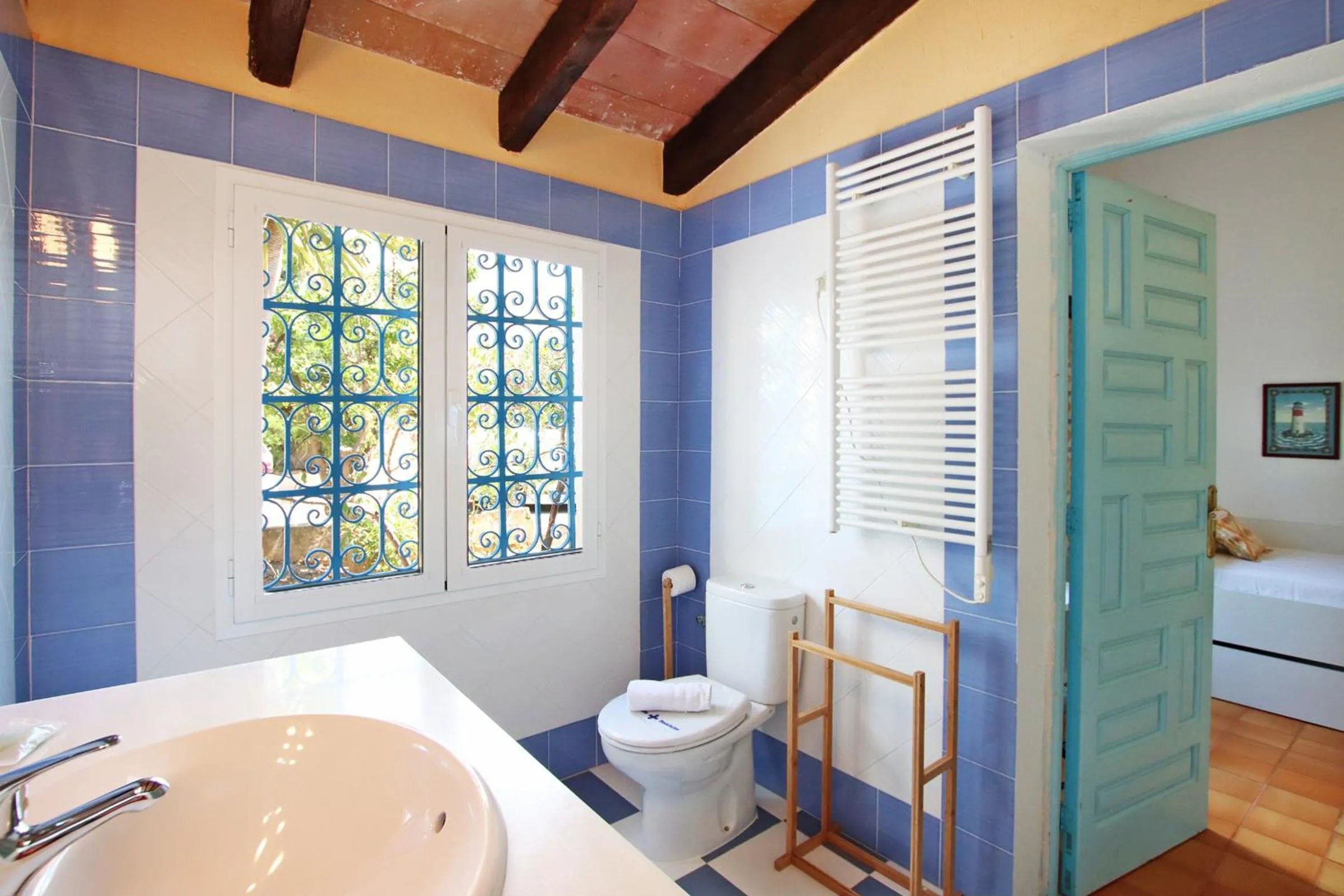 Bed in Villa Can Milana by Slow Villas
