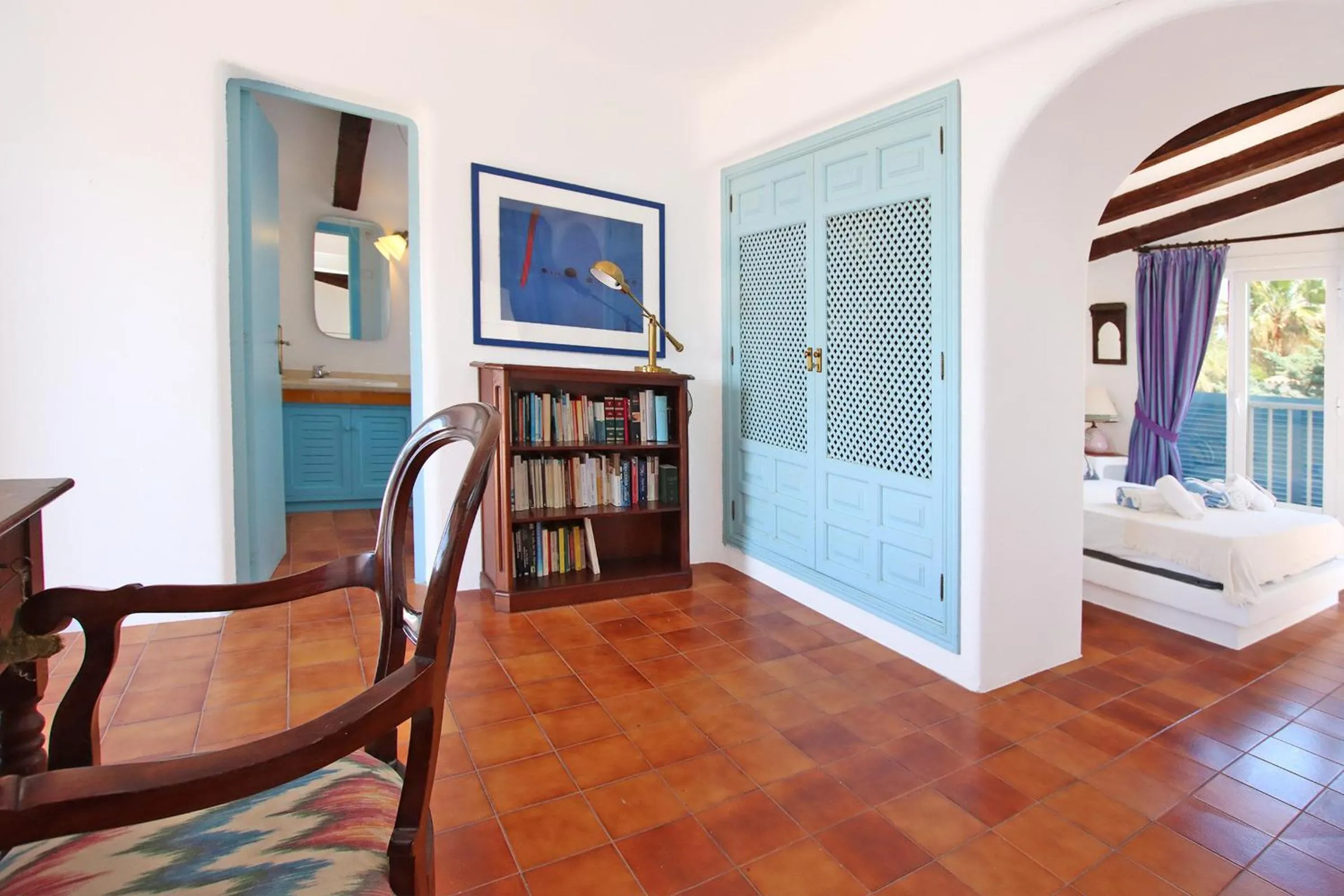 Bed in Villa Can Milana by Slow Villas