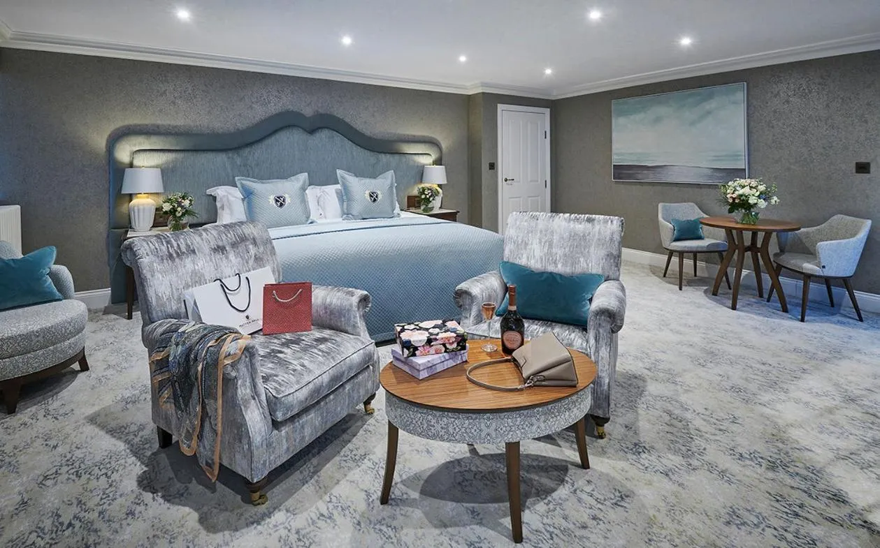 Bed in Matfen Hall Hotel, Golf & Spa