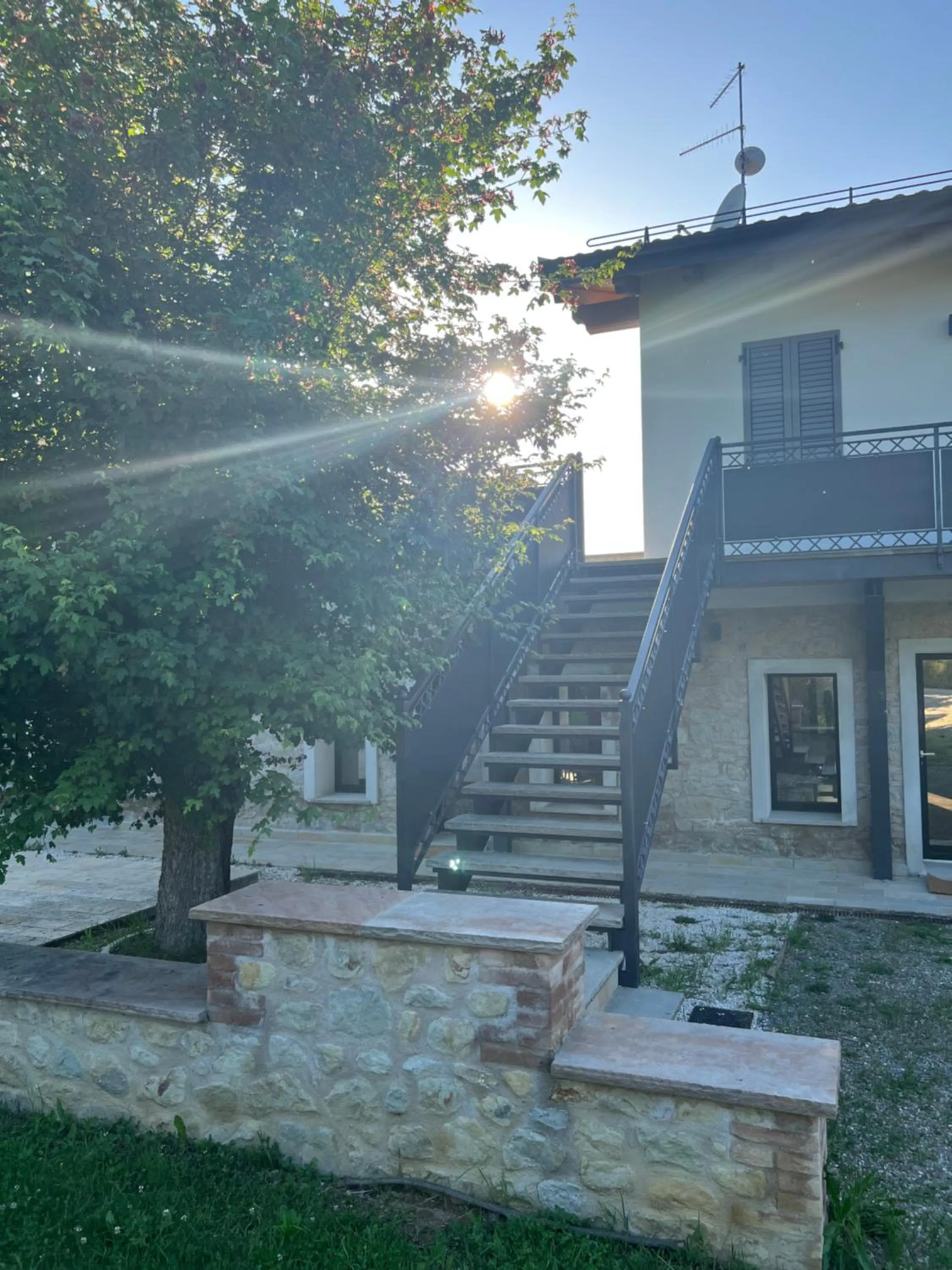 Property building in La Rocchetta B&B