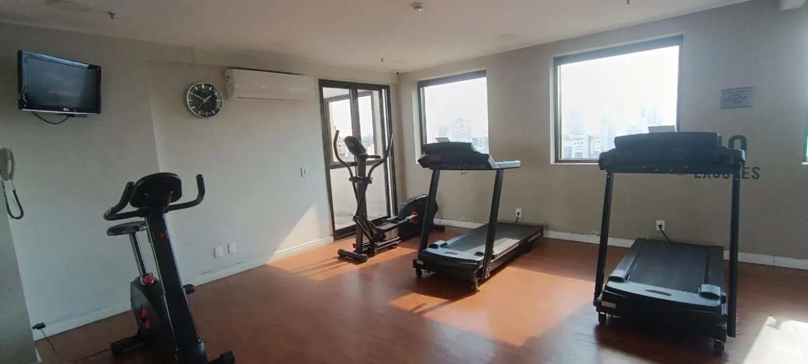 Fitness centre/facilities in Q-Flat Hotel - Faria Lima