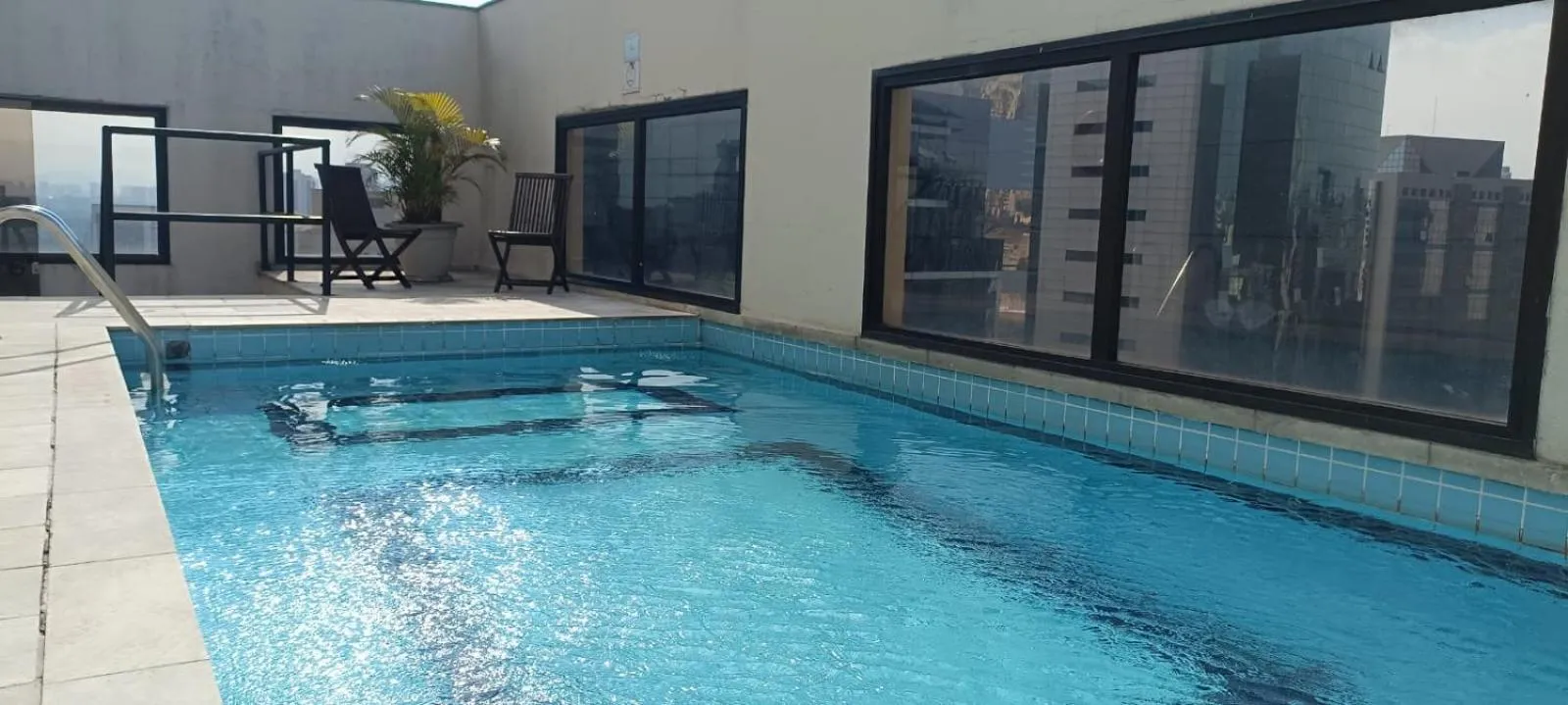 Property building in Q-Flat Hotel - Faria Lima