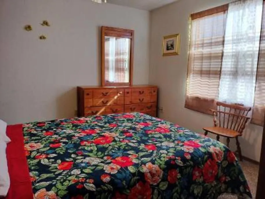 Bed in Golden Sunflower's Apt B