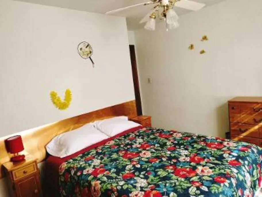 Bed in Golden Sunflower's Apt B