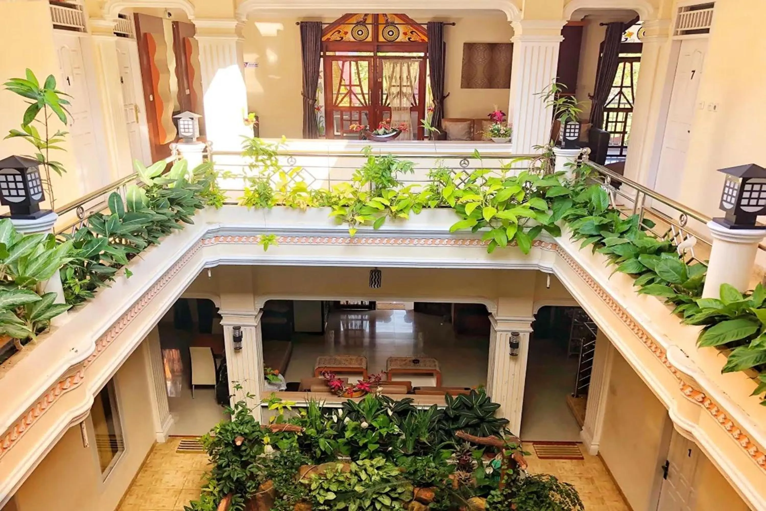 Decorative detail in Hotel Manggasa Makale