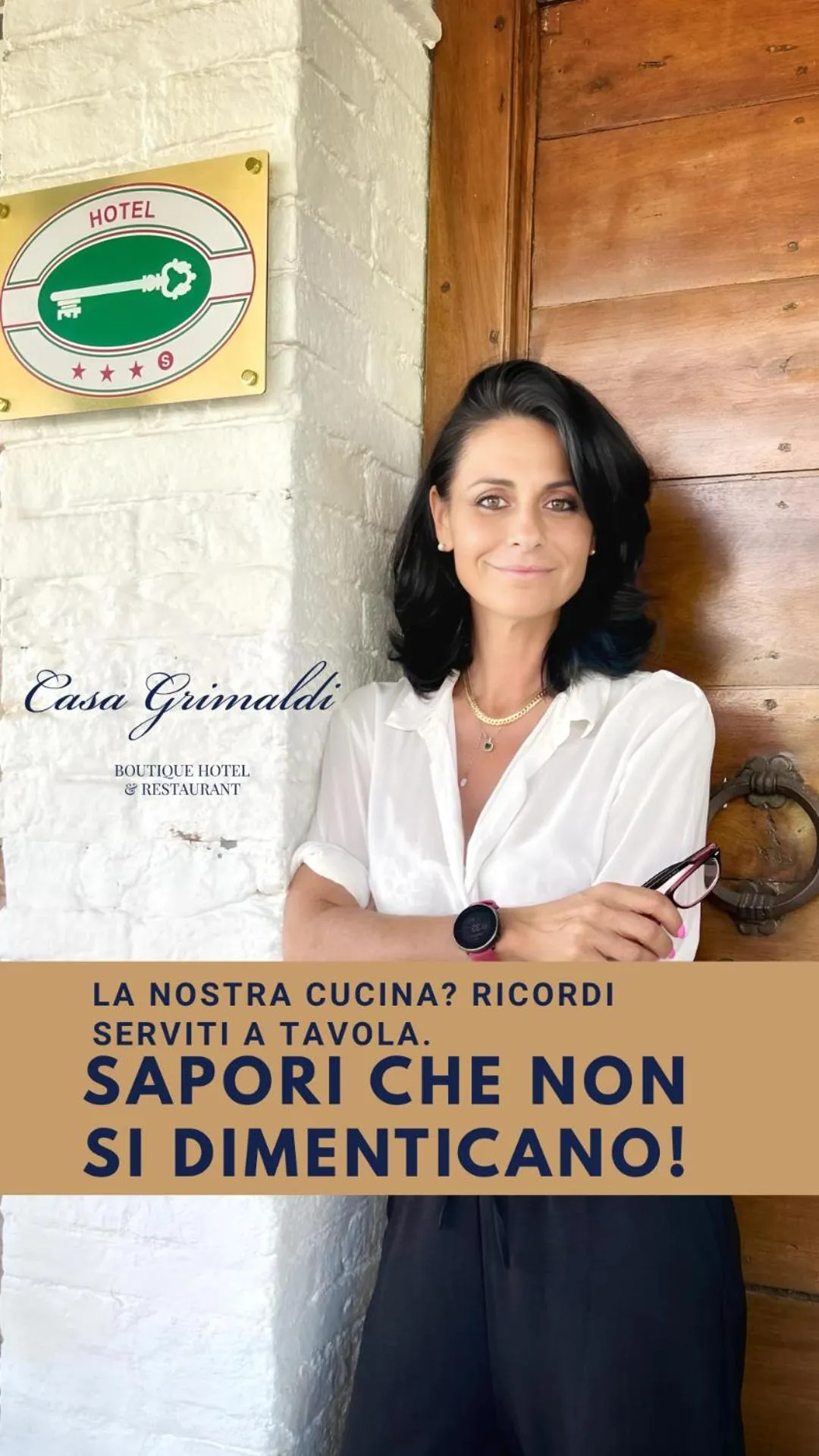 Property logo or sign in Casa Grimaldi Hotel & Restaurant tre stelle S