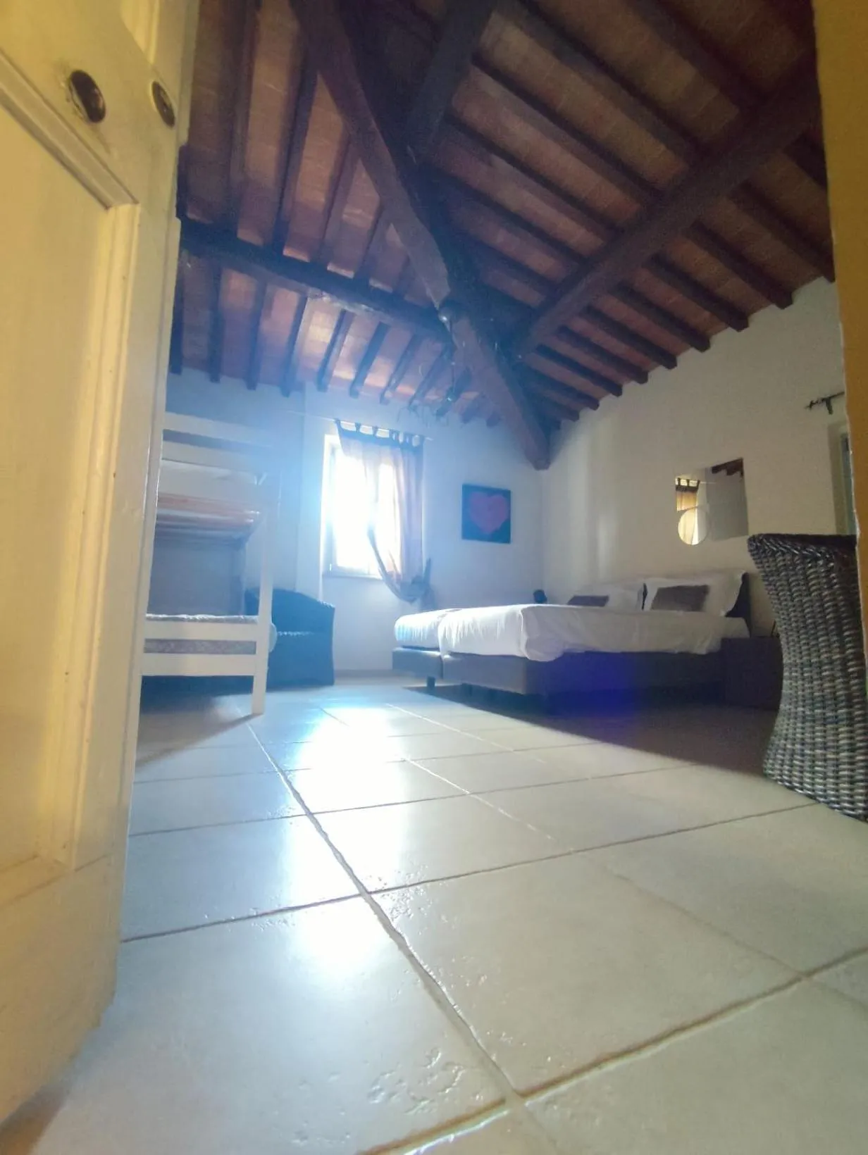 View (from property/room), Bed in Casa Grimaldi Hotel & Restaurant tre stelle S
