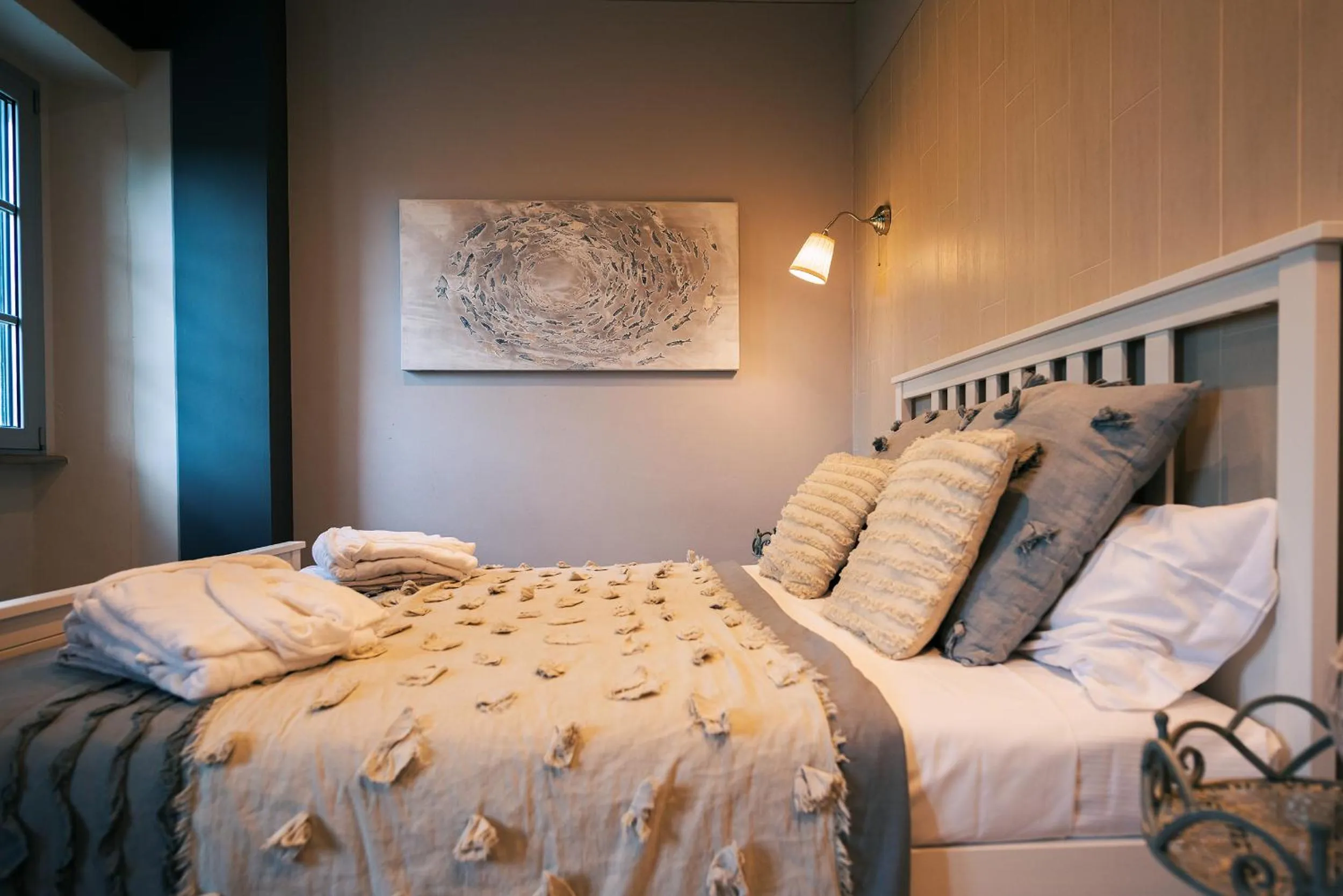 Bedroom, Bed in Casa Grimaldi Hotel & Restaurant tre stelle S