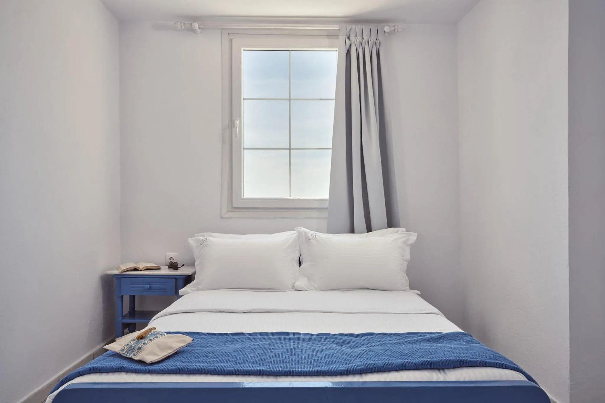 Bed in Amphitheater Cave Houses