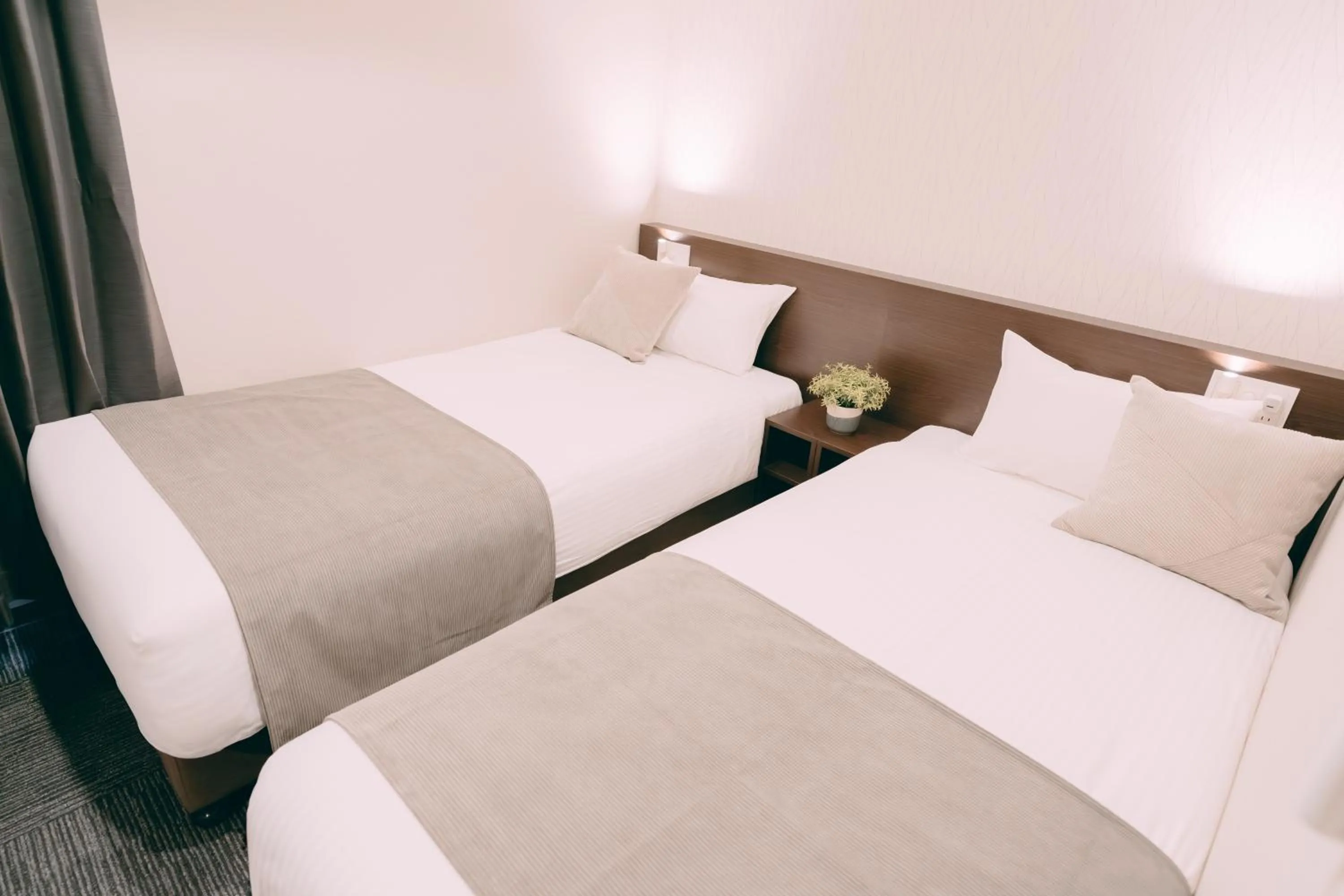 Bed in R Hotel Honmachi