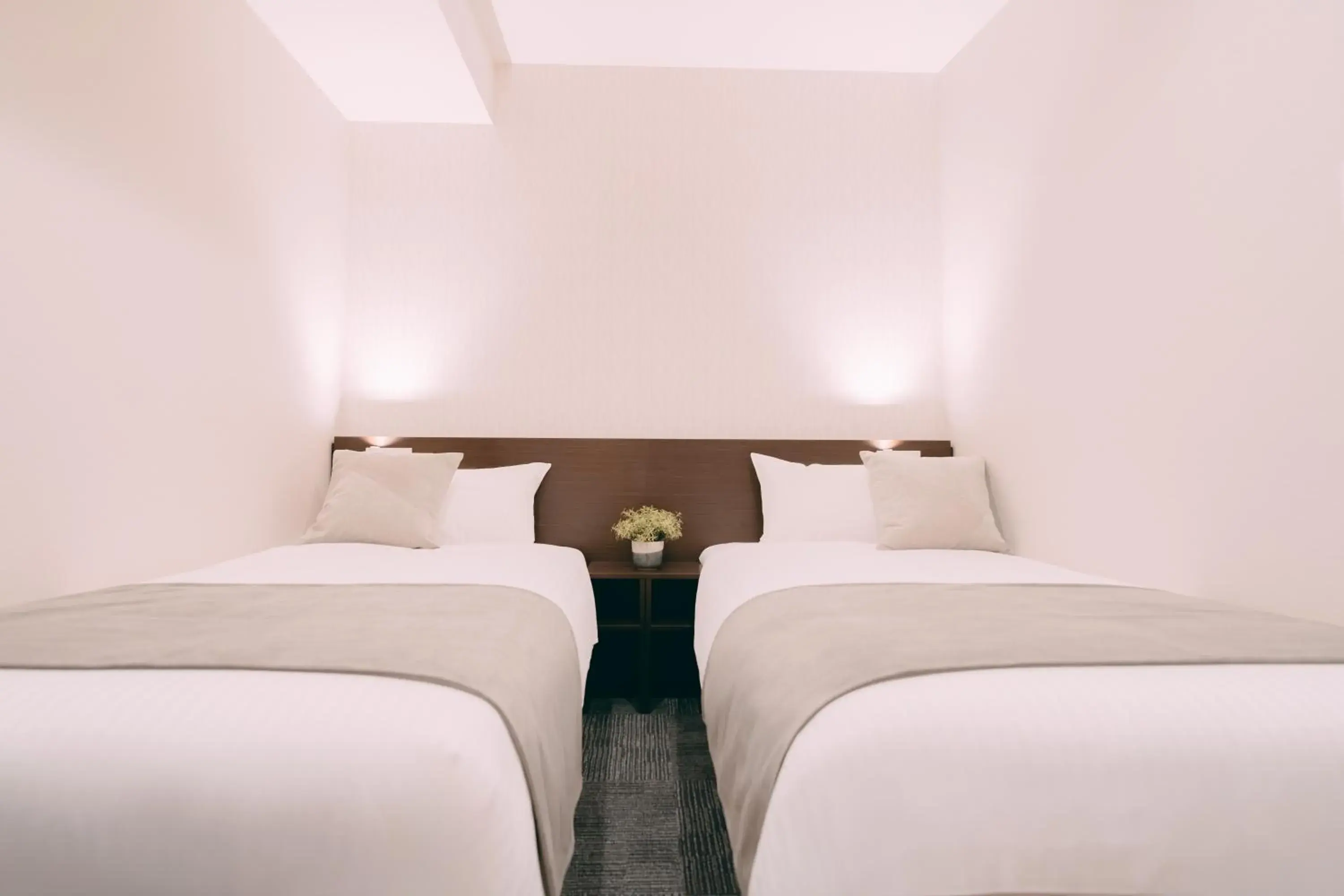 Bed in R Hotel Honmachi Bed in R Hotel Honmachi