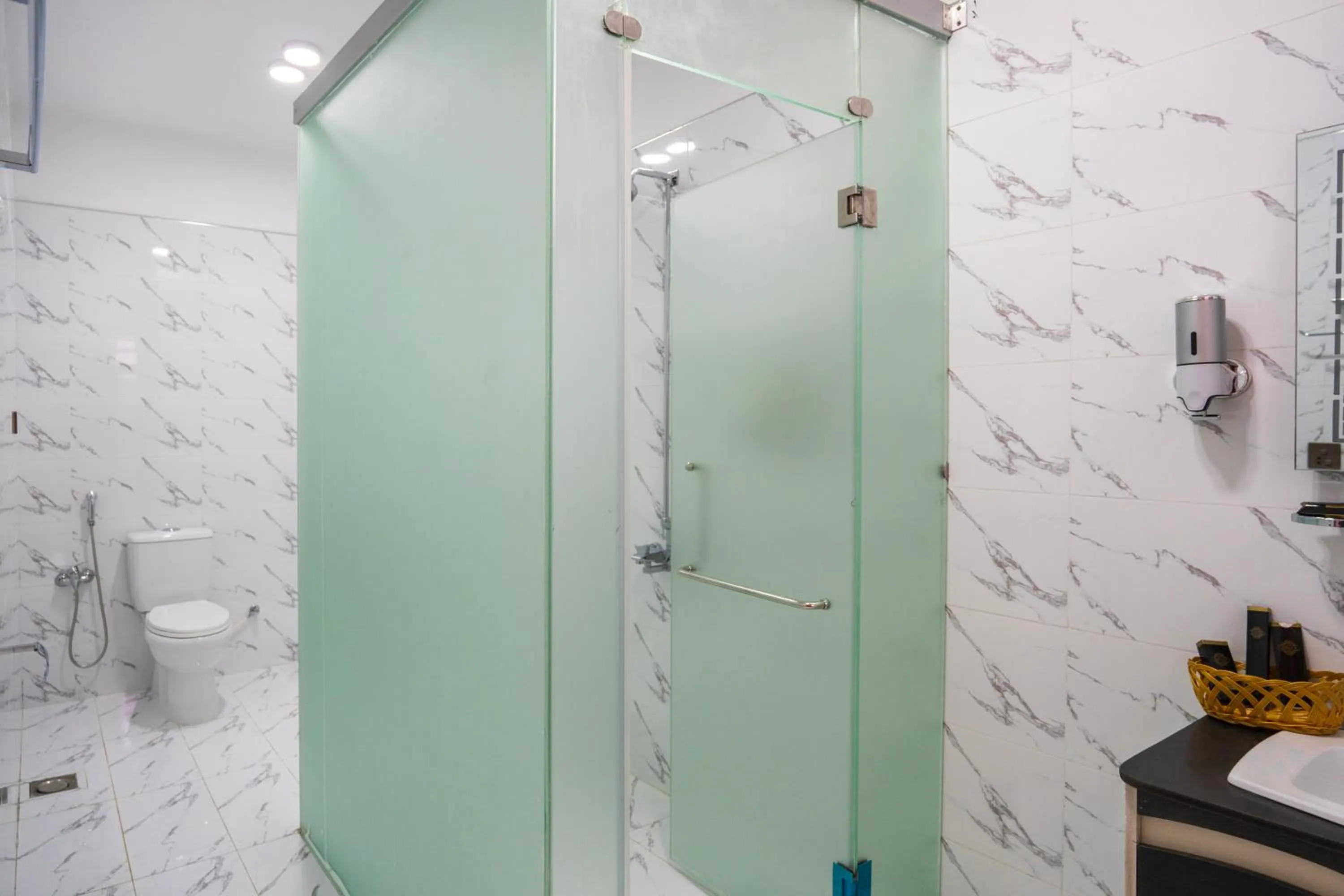 Shower in Dirleh Hotel