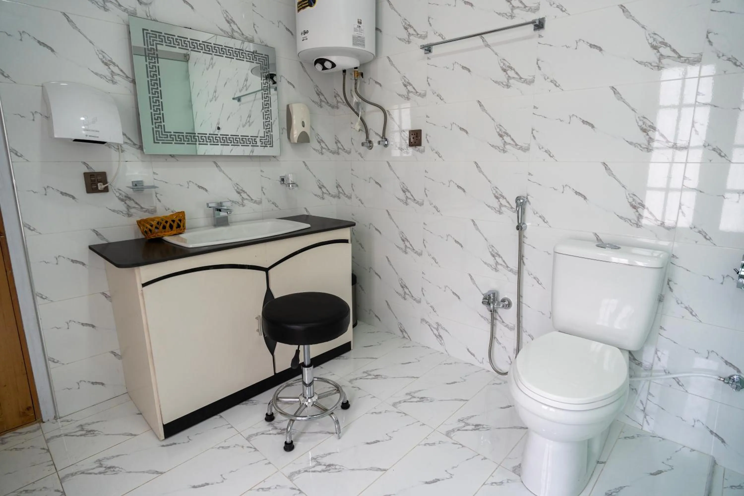 Bathroom in Dirleh Hotel