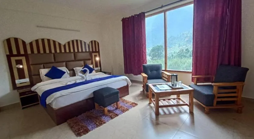 Bed in Hotel Neha Regency