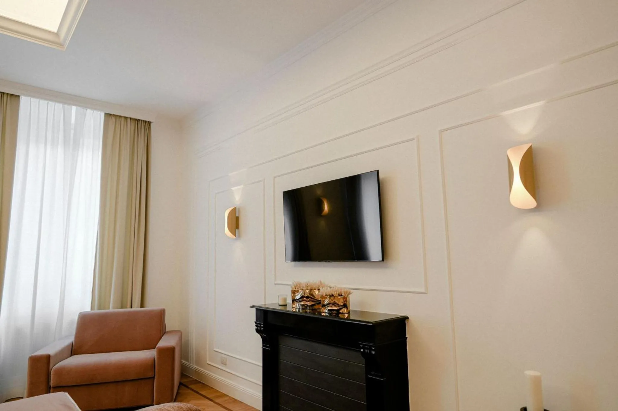 TV and multimedia in Màs Boutique Hotel Rome