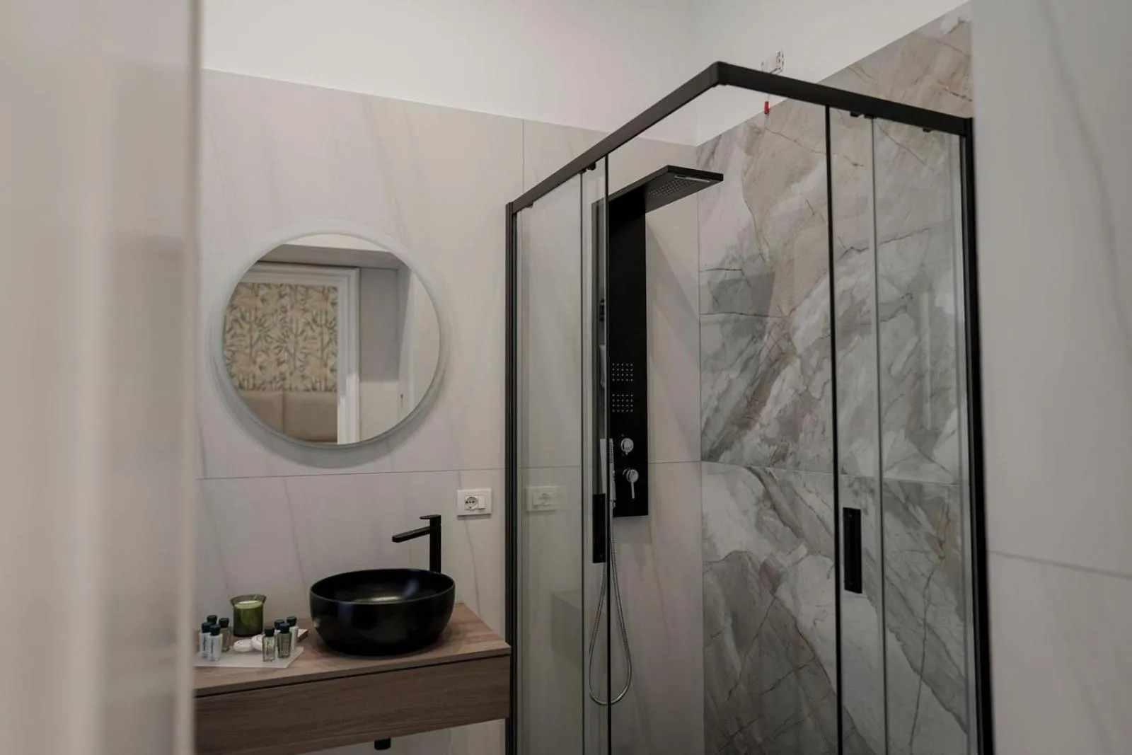 Shower in Màs Boutique Hotel Rome