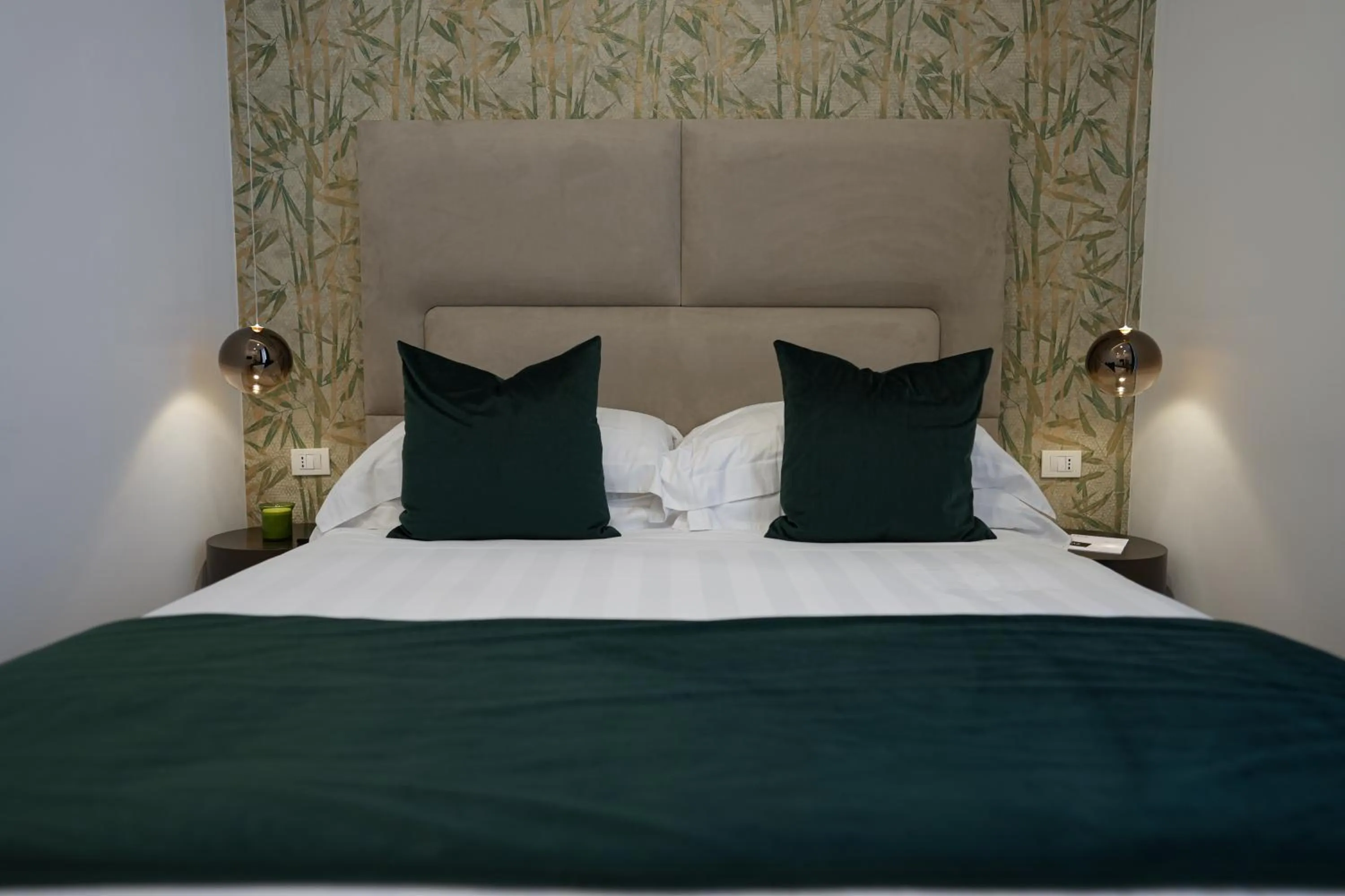 Bed in Màs Boutique Hotel Rome