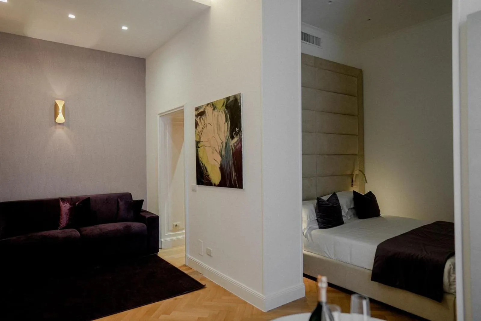 Living room in Màs Boutique Hotel Rome