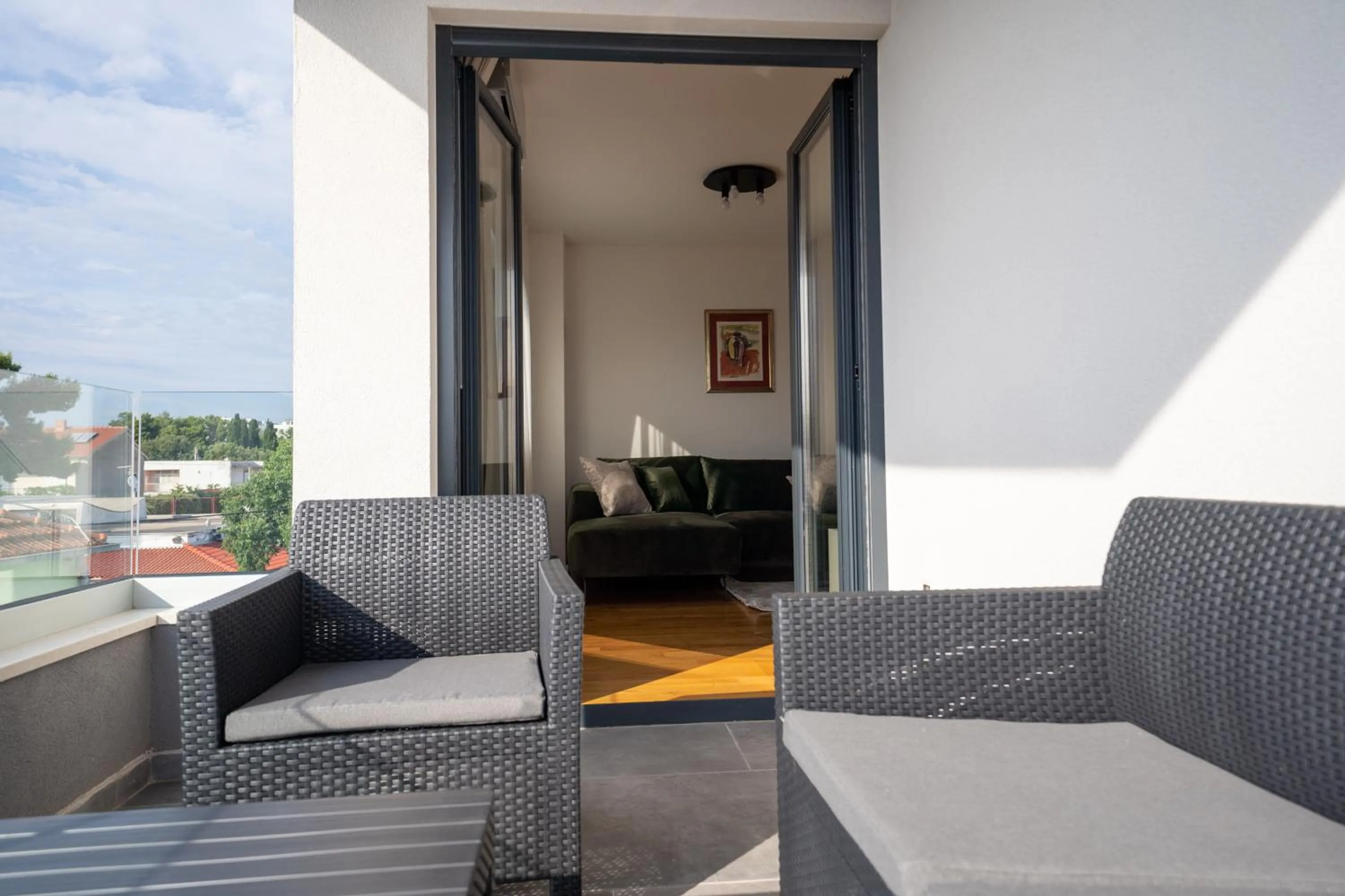 Balcony/Terrace in Mistral Retreat Zadar